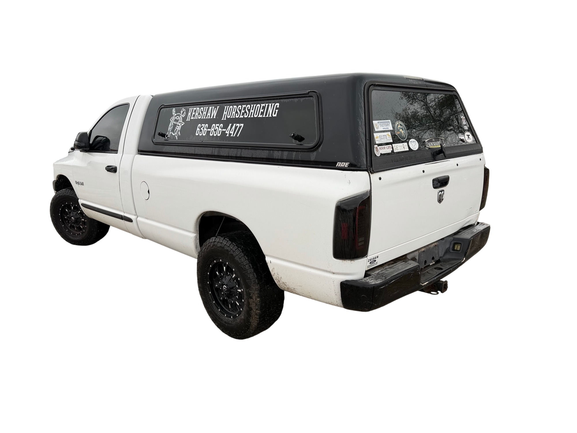 2008 dodge ram-1500 st-2wd with 146554 miles for sale near St. Louis, Missouri 106583_03_rear_driver_corner.jpg