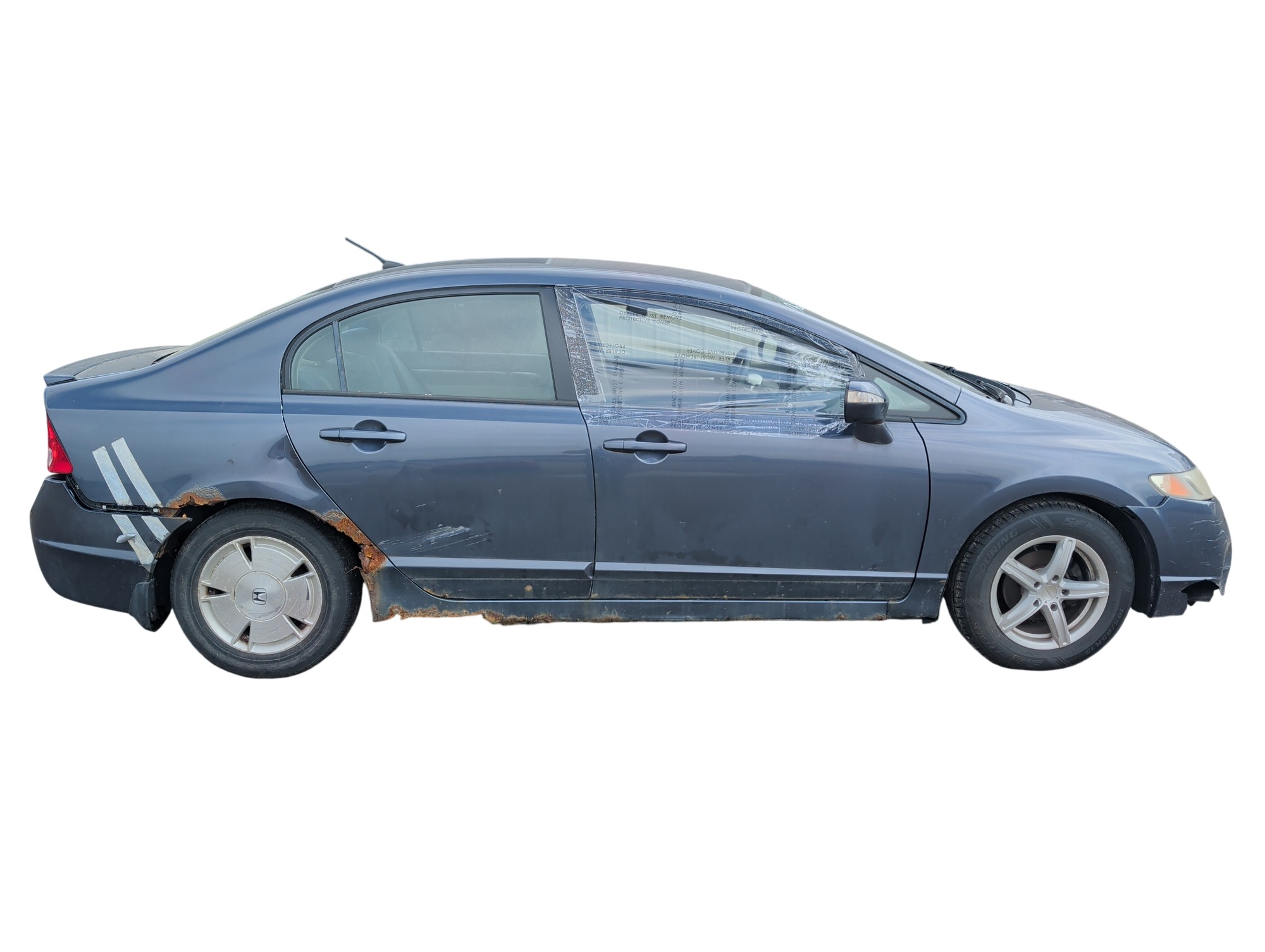 2006 honda civic-hybrid cvt with 234744 miles for sale near Elk River, Minnesota 106587_06_pass_side.jpg