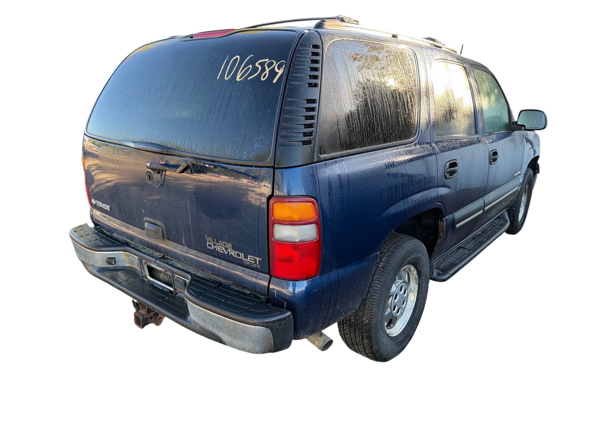 2003 chevrolet tahoe 4wd with 168168 miles for sale near Elk River, Minnesota 106589_05_pass_rear_corner.jpg