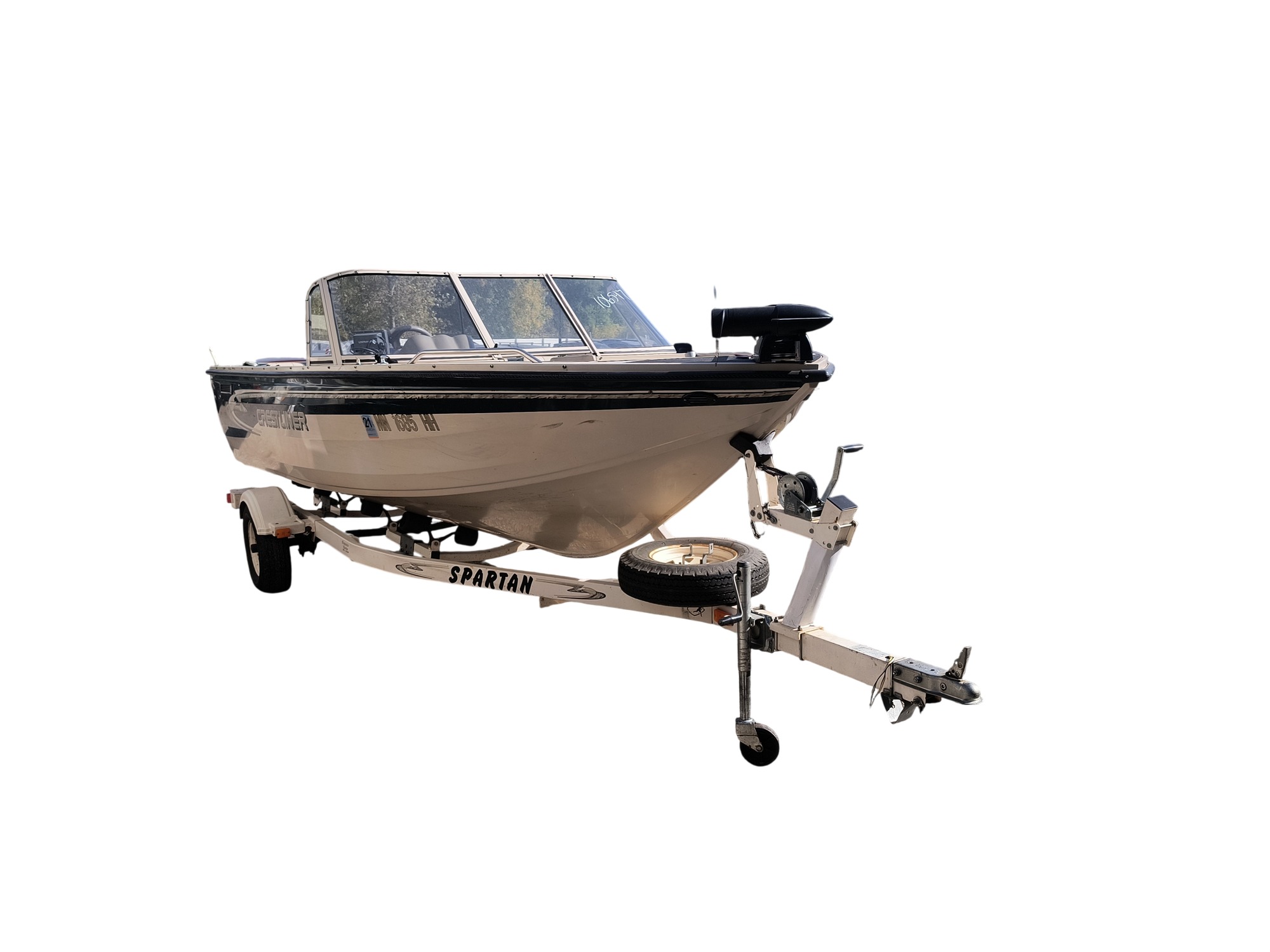 1998 crestliner 1750-sf for sale near Elk River, Minnesota 106597_07_pass_front_corner.jpg
