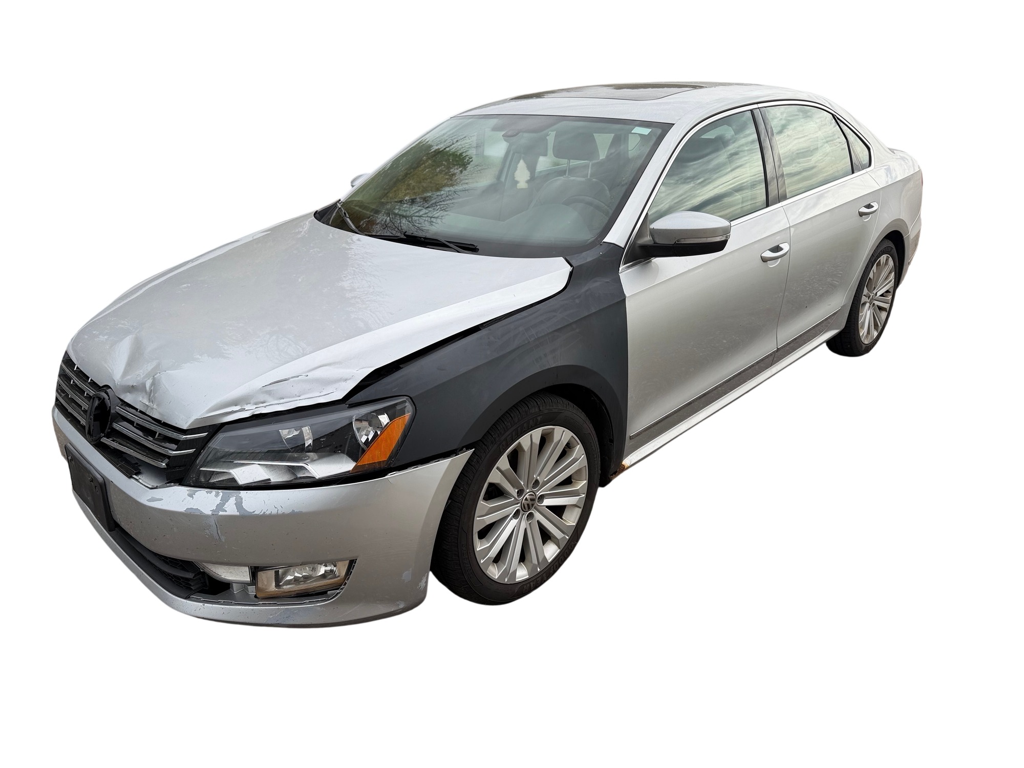 2013 volkswagen passat 2.5l-sel with 160900 miles for sale near Elk River, Minnesota 106607_01_driver_front_corner.jpg