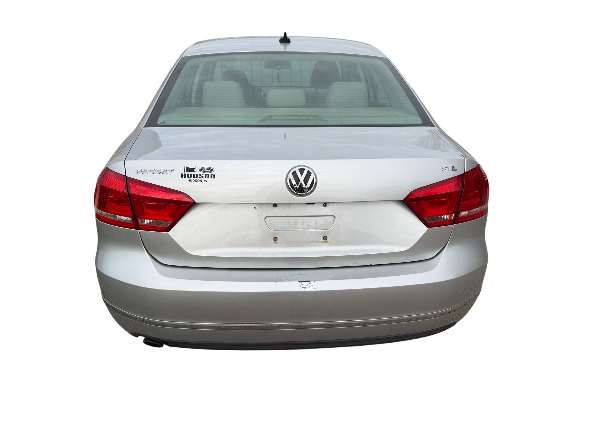 2013 volkswagen passat 2.5l-sel with 160900 miles for sale near Elk River, Minnesota 106607_04_rear_end.jpg