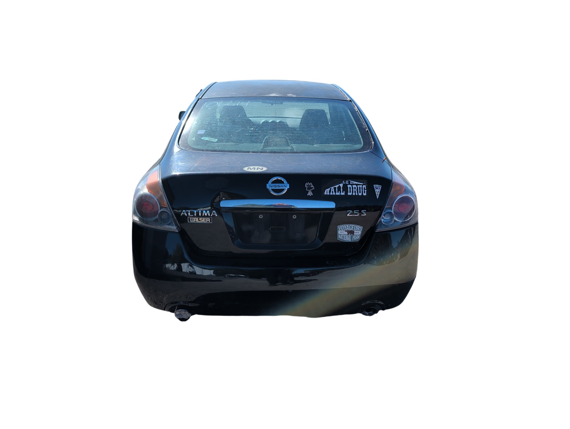 2008 nissan altima 2.5-s with 182605 miles for sale near Elk River, Minnesota 106614_04_rear_end.jpg