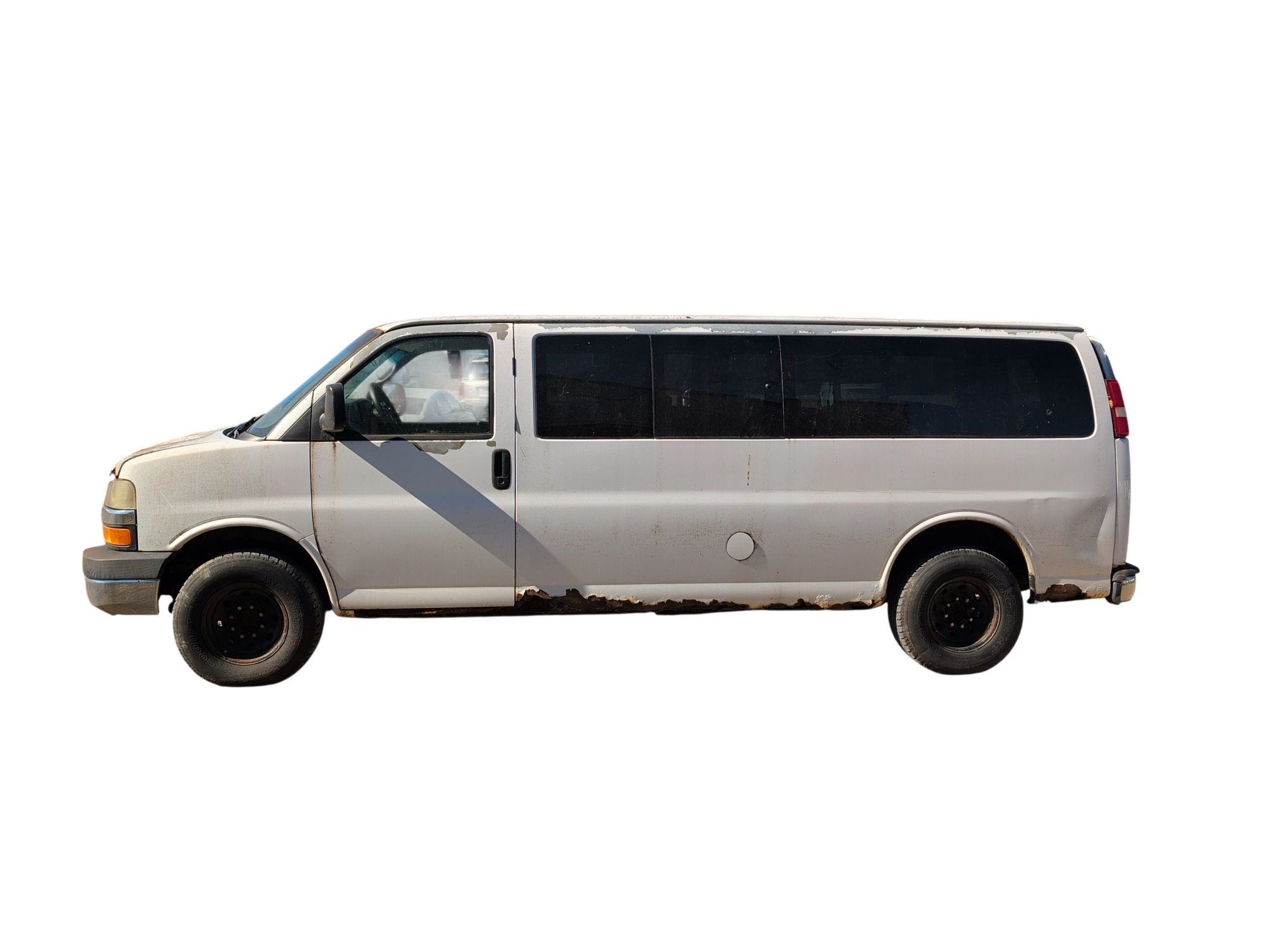 2008 chevrolet express ls-3500-extended with 167680 miles for sale near Elk River, Minnesota 106615_02_driver_side.jpg