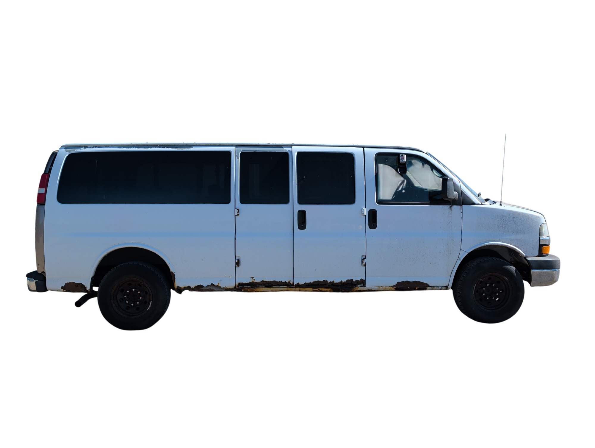 2008 chevrolet express ls-3500-extended with 167680 miles for sale near Elk River, Minnesota 106615_06_pass_side.jpg