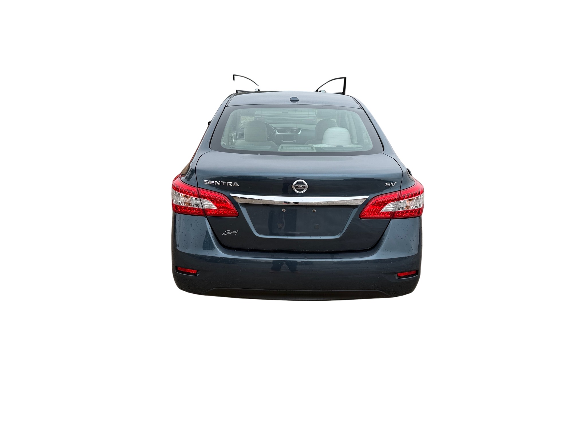 2015 nissan sentra s-6mt with 70790 miles for sale near St. Louis, Missouri 106617_04_rear_end.jpg