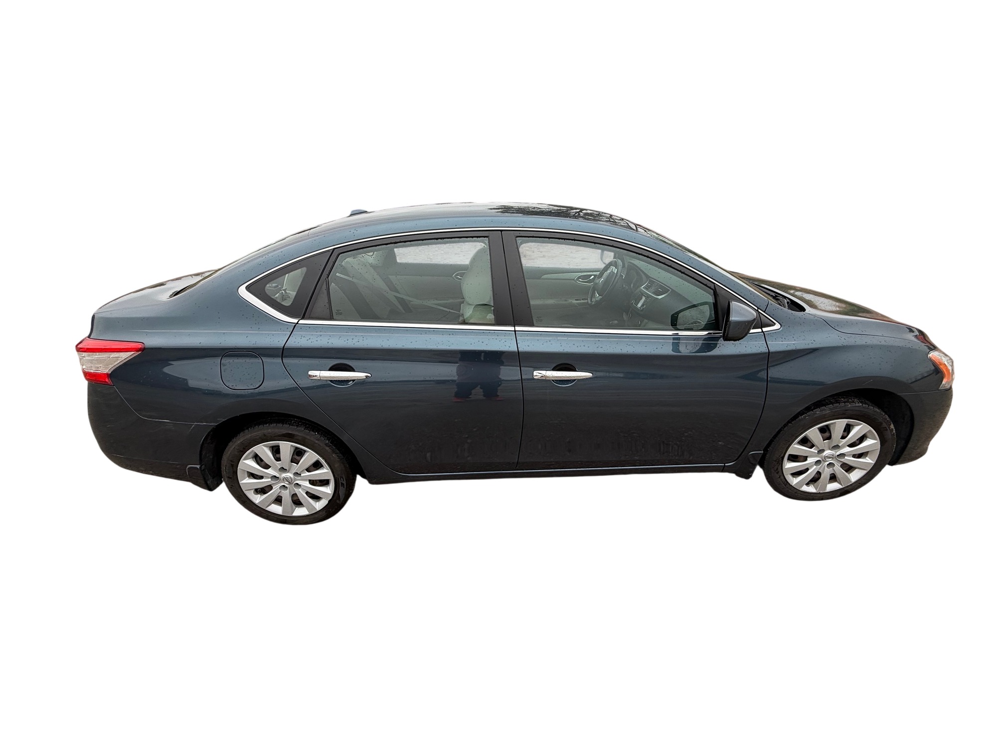 2015 nissan sentra s-6mt with 70790 miles for sale near St. Louis, Missouri 106617_06_pass_side.jpg