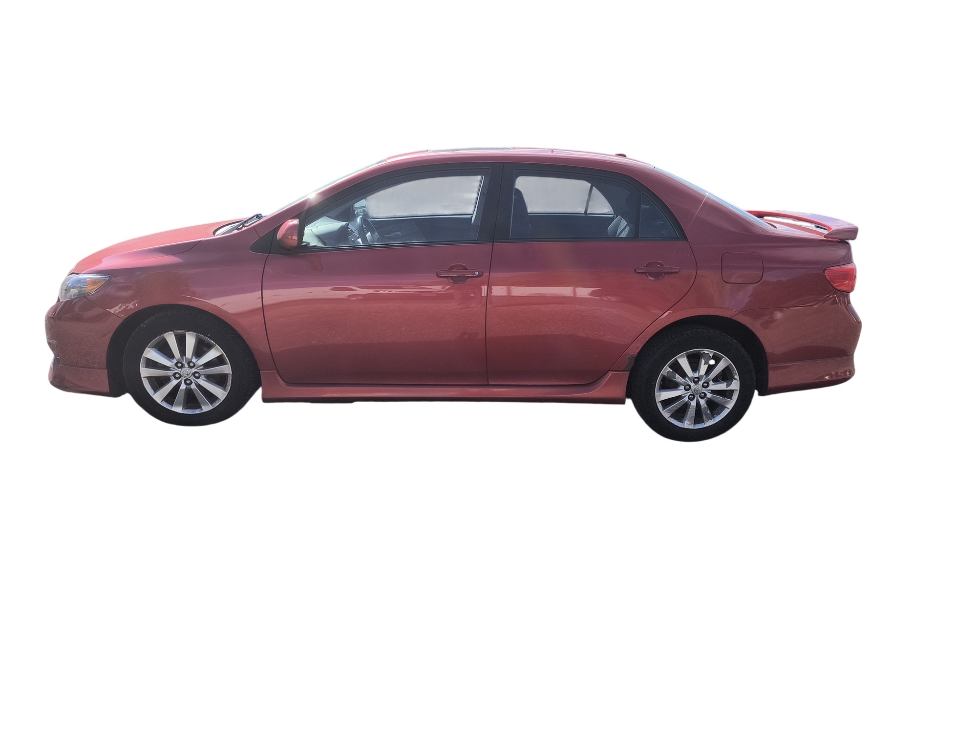 2009 toyota corolla base-4-speed-at with 195594 miles for sale near Elk River, Minnesota 106632_02_driver_side.jpg