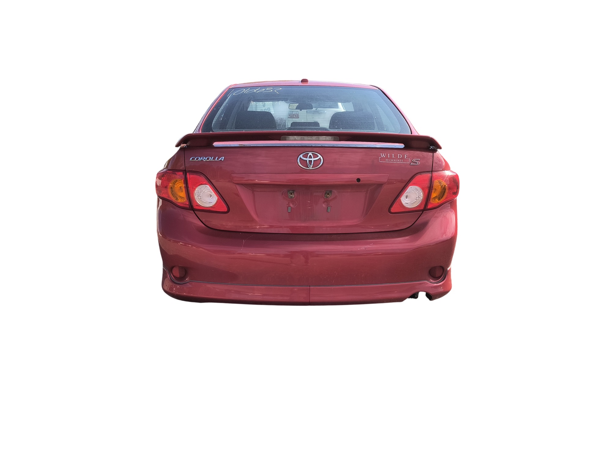 2009 toyota corolla base-4-speed-at with 195594 miles for sale near Elk River, Minnesota 106632_04_rear_end.jpg