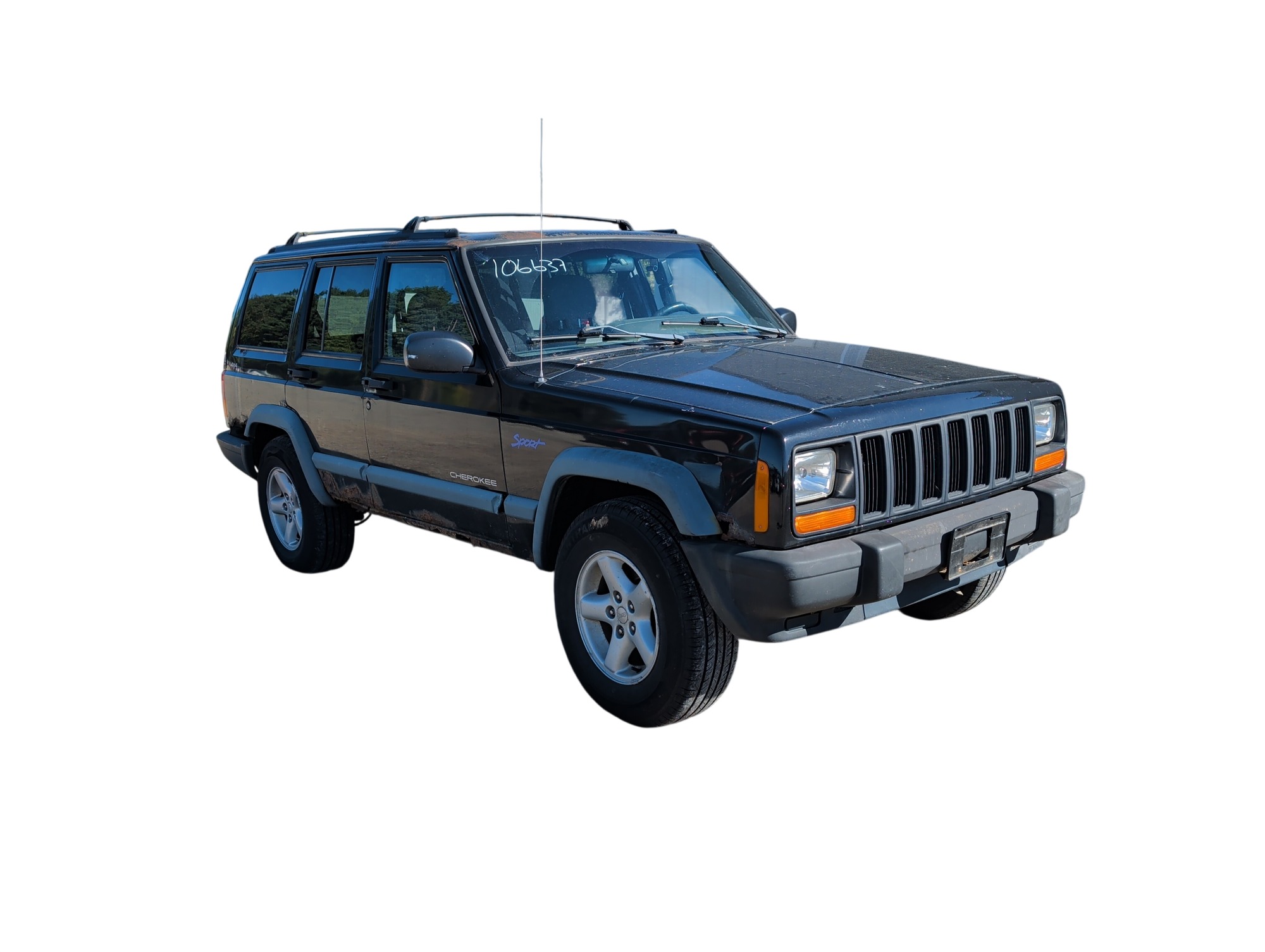 1998 jeep cherokee sport-4-door-4wd with 185611 miles for sale near Elk River, Minnesota 106637_07_pass_front_corner.jpg