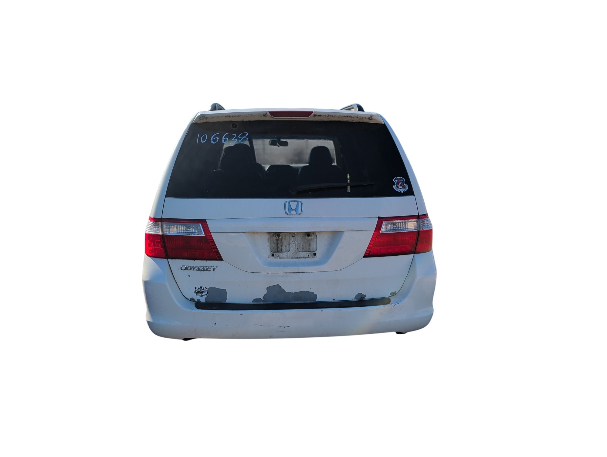 2006 honda odyssey ex-l with 241784 miles for sale near Elk River, Minnesota 106638_04_rear_end.jpg