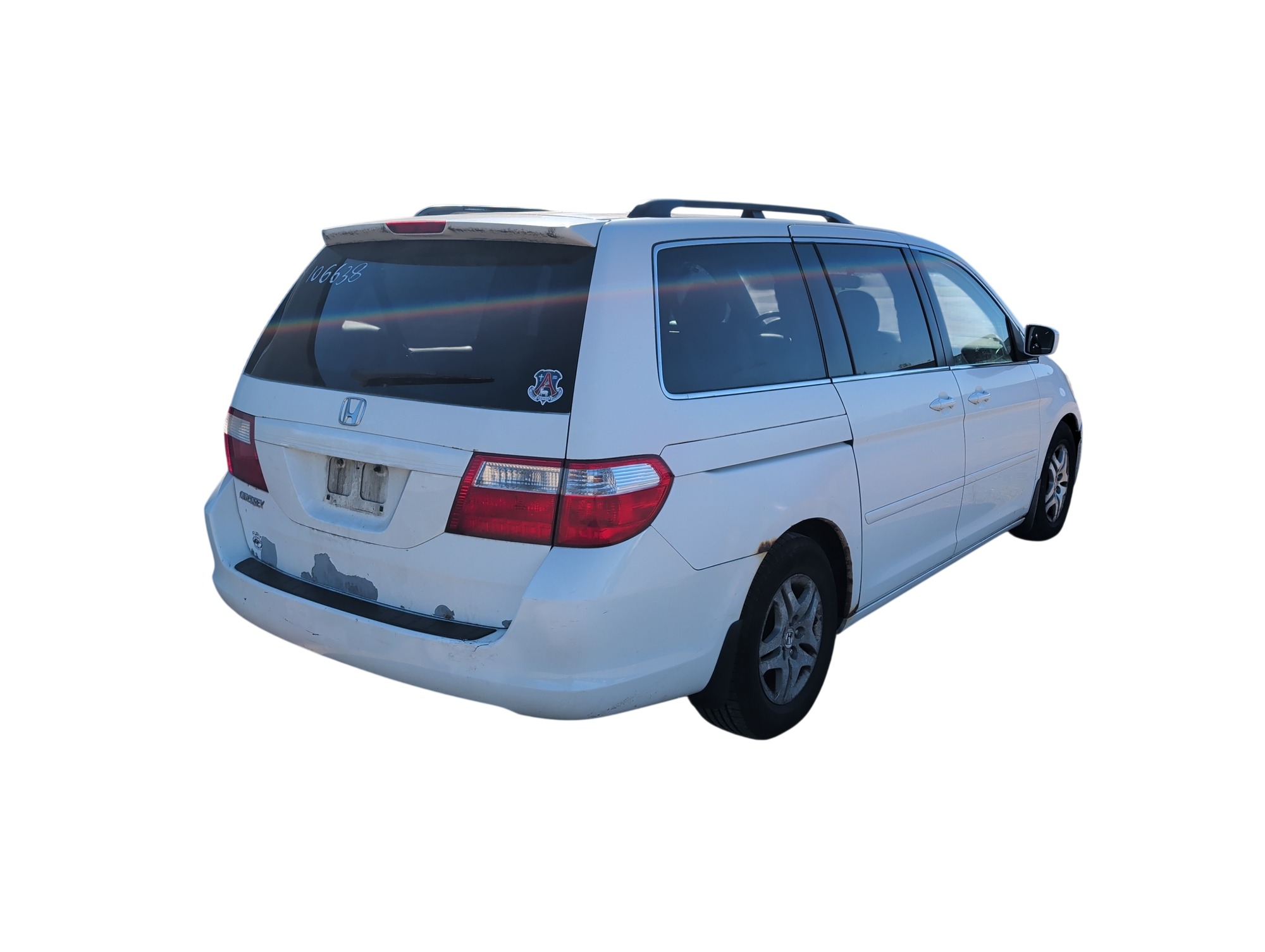 2006 honda odyssey ex-l with 241784 miles for sale near Elk River, Minnesota 106638_05_pass_rear_corner.jpg