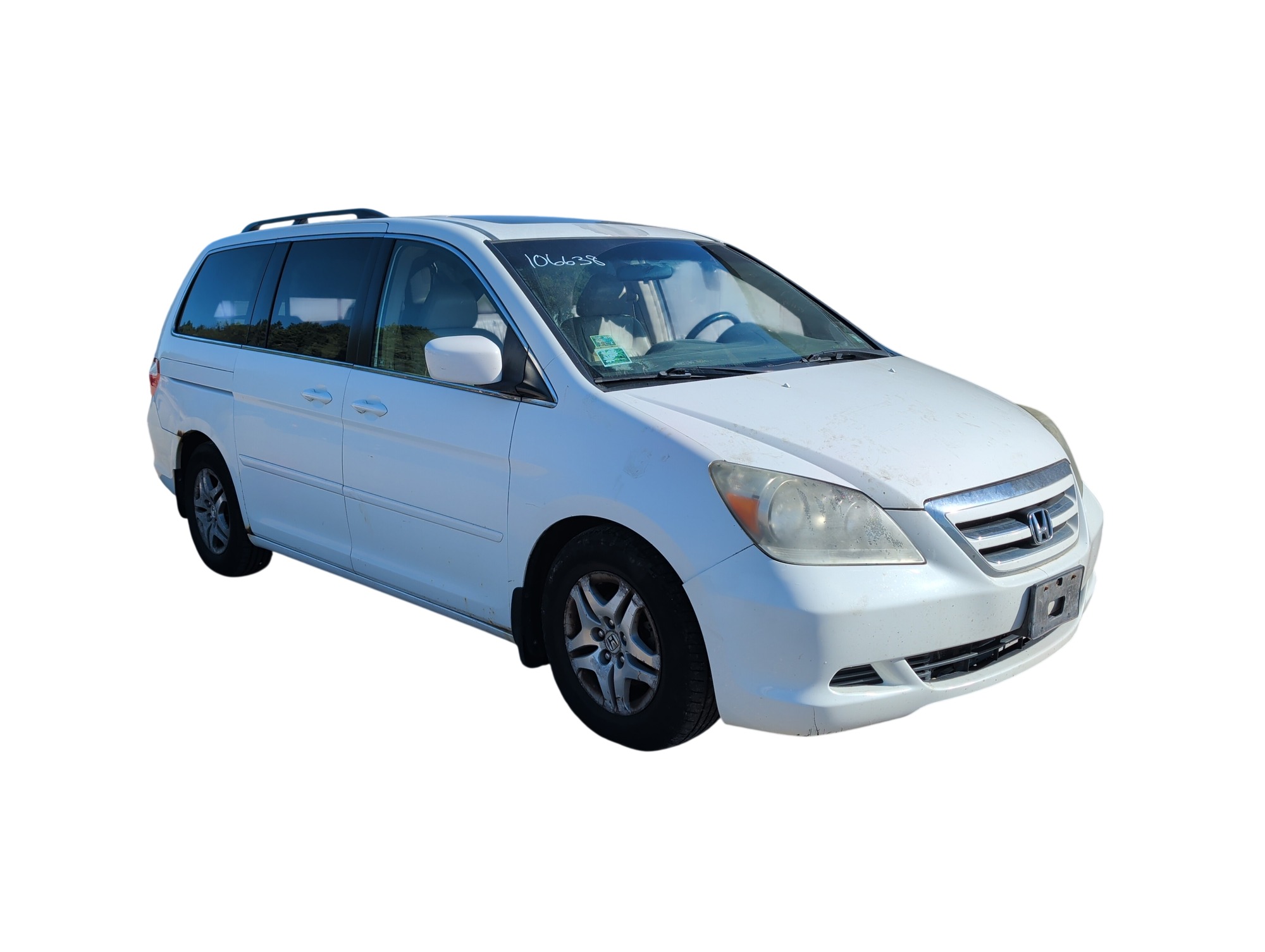 2006 honda odyssey ex-l with 241784 miles for sale near Elk River, Minnesota 106638_07_pass_front_corner.jpg