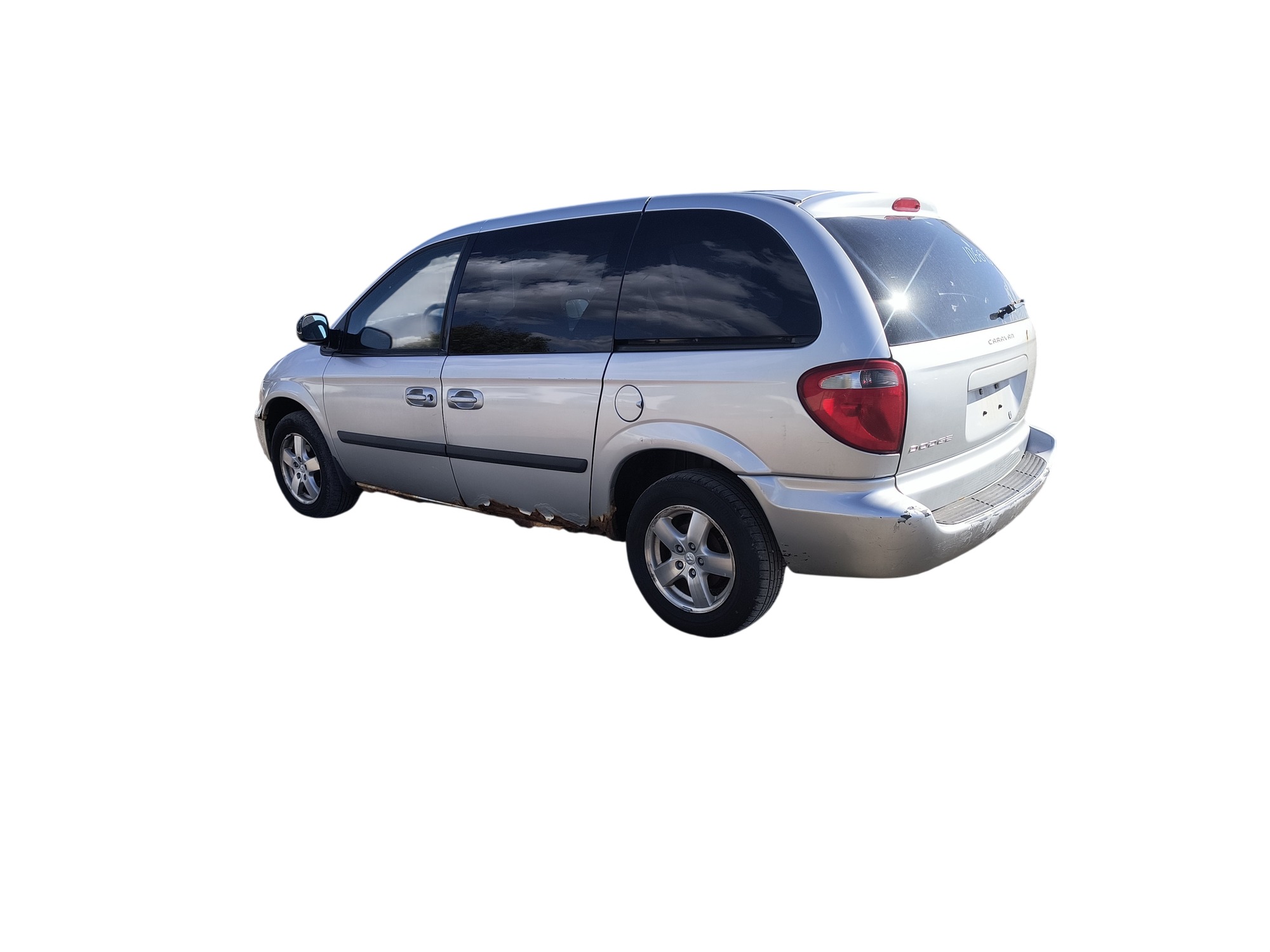 2005 dodge caravan sxt with 132608 miles for sale near Elk River, Minnesota 106640_03_rear_driver_corner.jpg