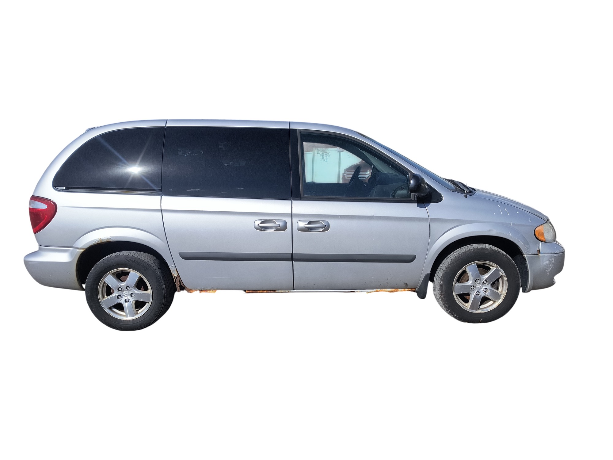 2005 dodge caravan sxt with 132608 miles for sale near Elk River, Minnesota 106640_06_pass_side.jpg