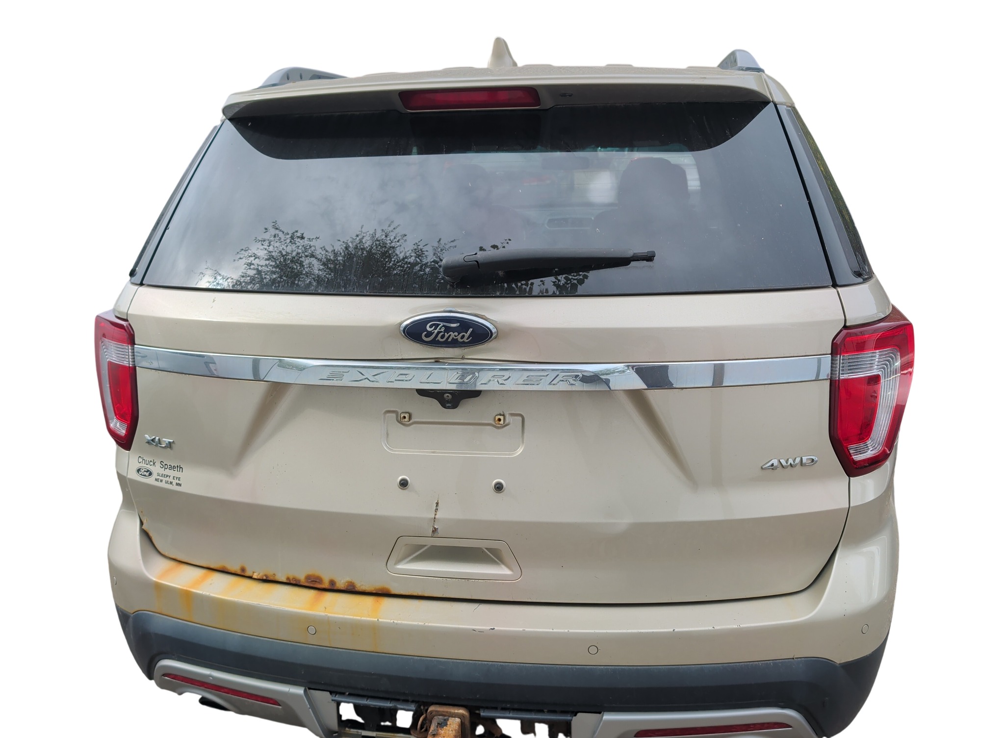 2017 ford explorer xlt-4wd with 270085 miles for sale near Elk River, Minnesota 106644_04_rear_end.jpg