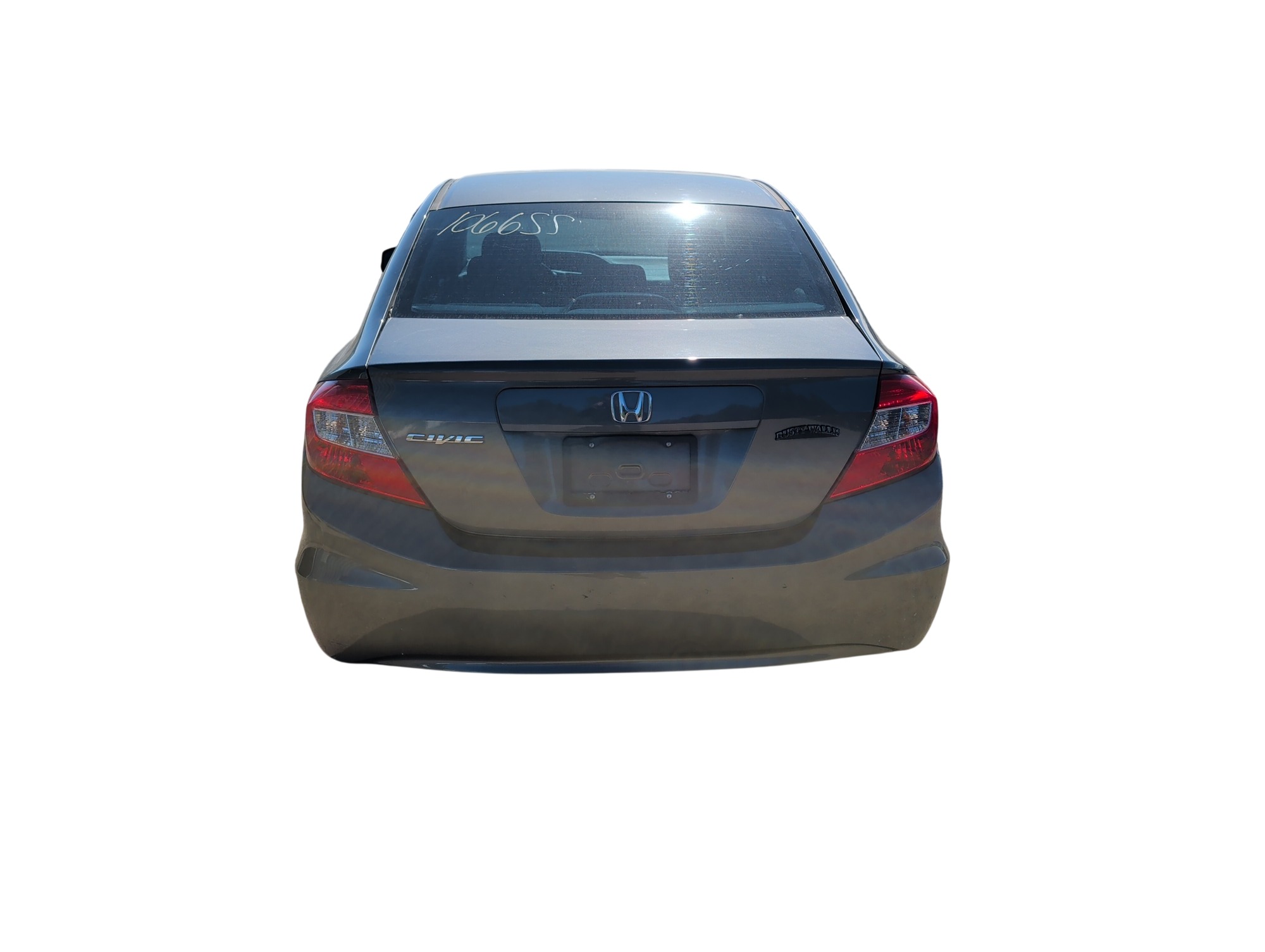 2012 honda civic lx-sedan-5-speed-at with 150021 miles for sale near Elk River, Minnesota 106655_04_rear_end.jpg