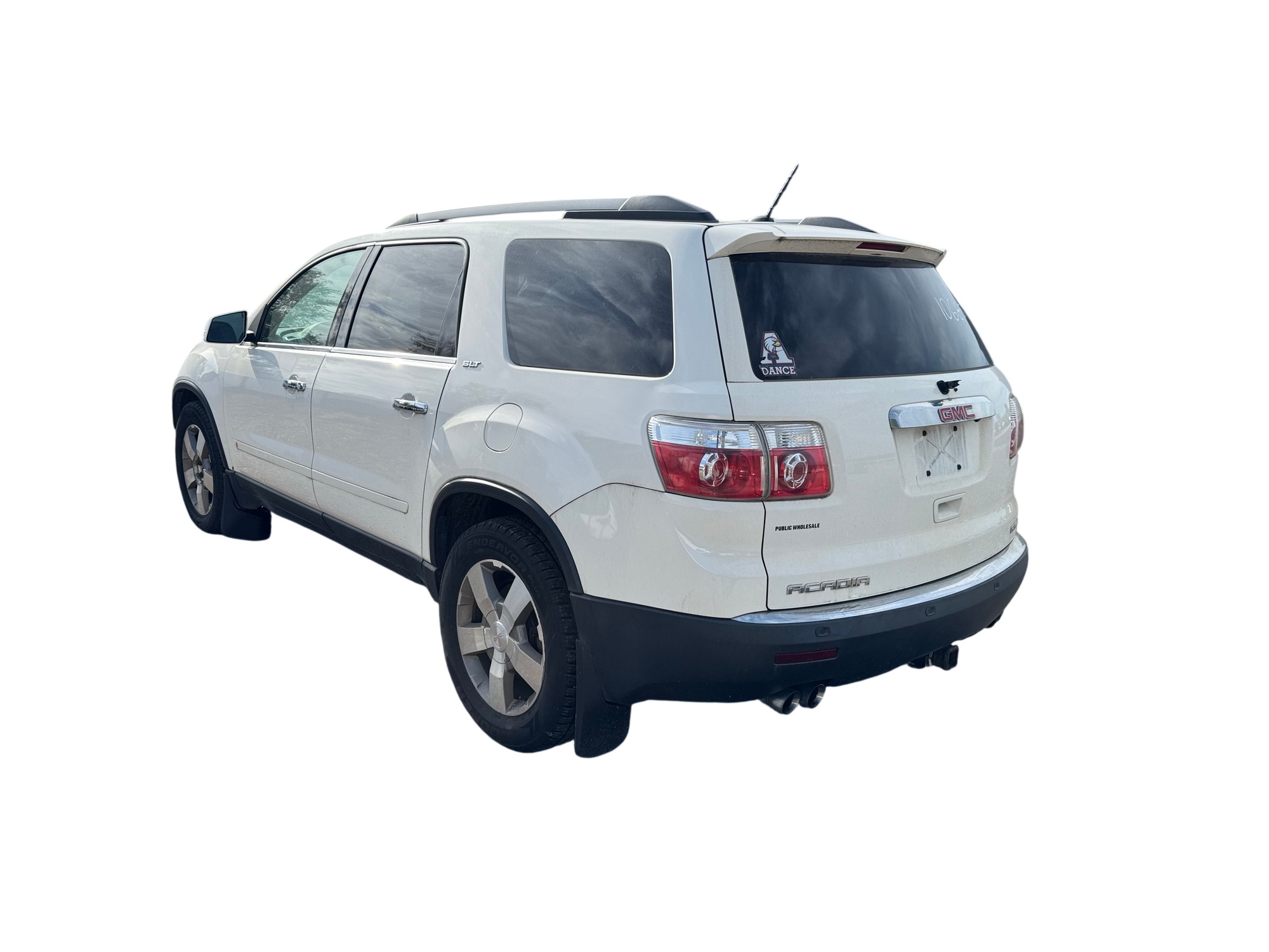 2010 gmc acadia slt-1-awd with 367138 miles for sale near Elk River, Minnesota 106661_03_rear_driver_corner.jpg