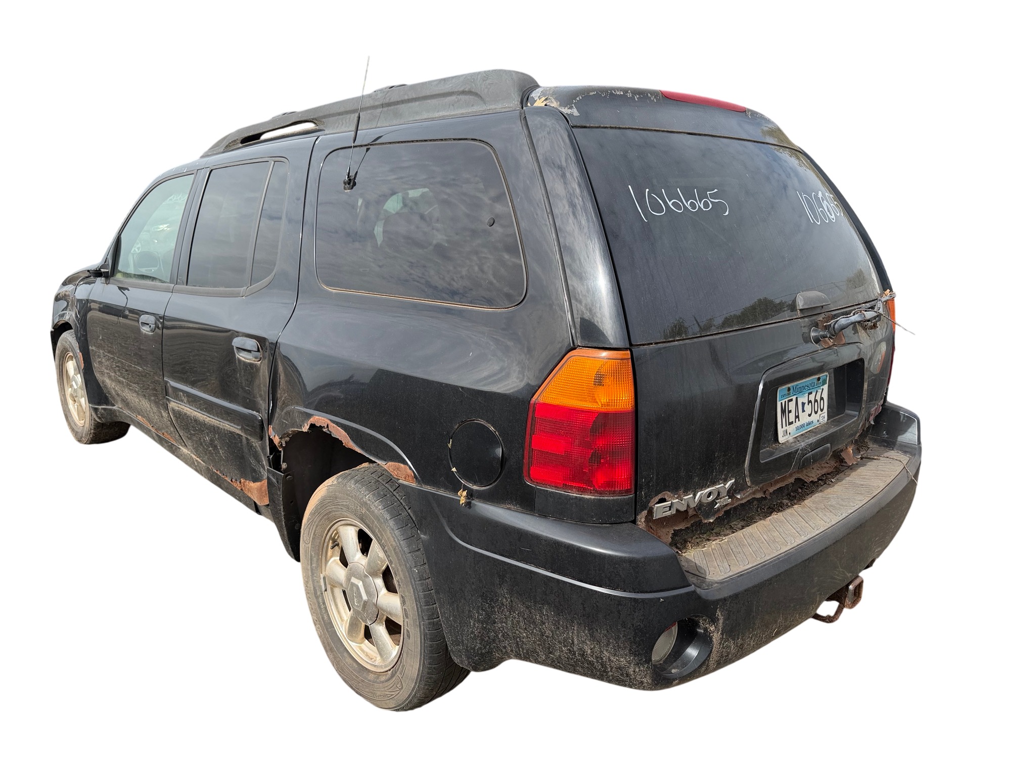 2002 gmc envoy with 220295 miles for sale near Elk River, Minnesota 106665_03_rear_driver_corner.jpg