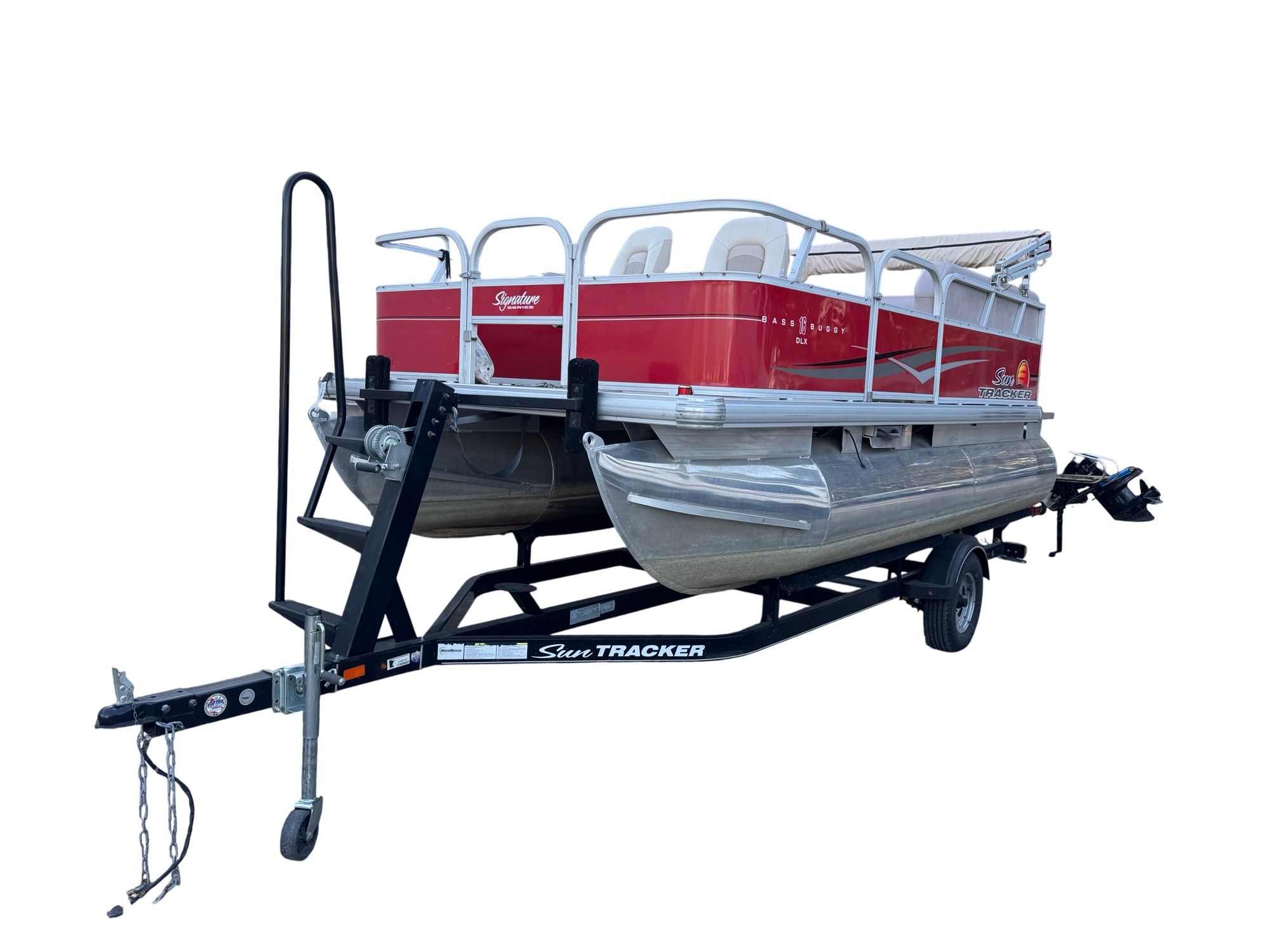 2015 suntracker bb16e for sale near Elk River, Minnesota 106669_01_driver_front_corner.jpg
