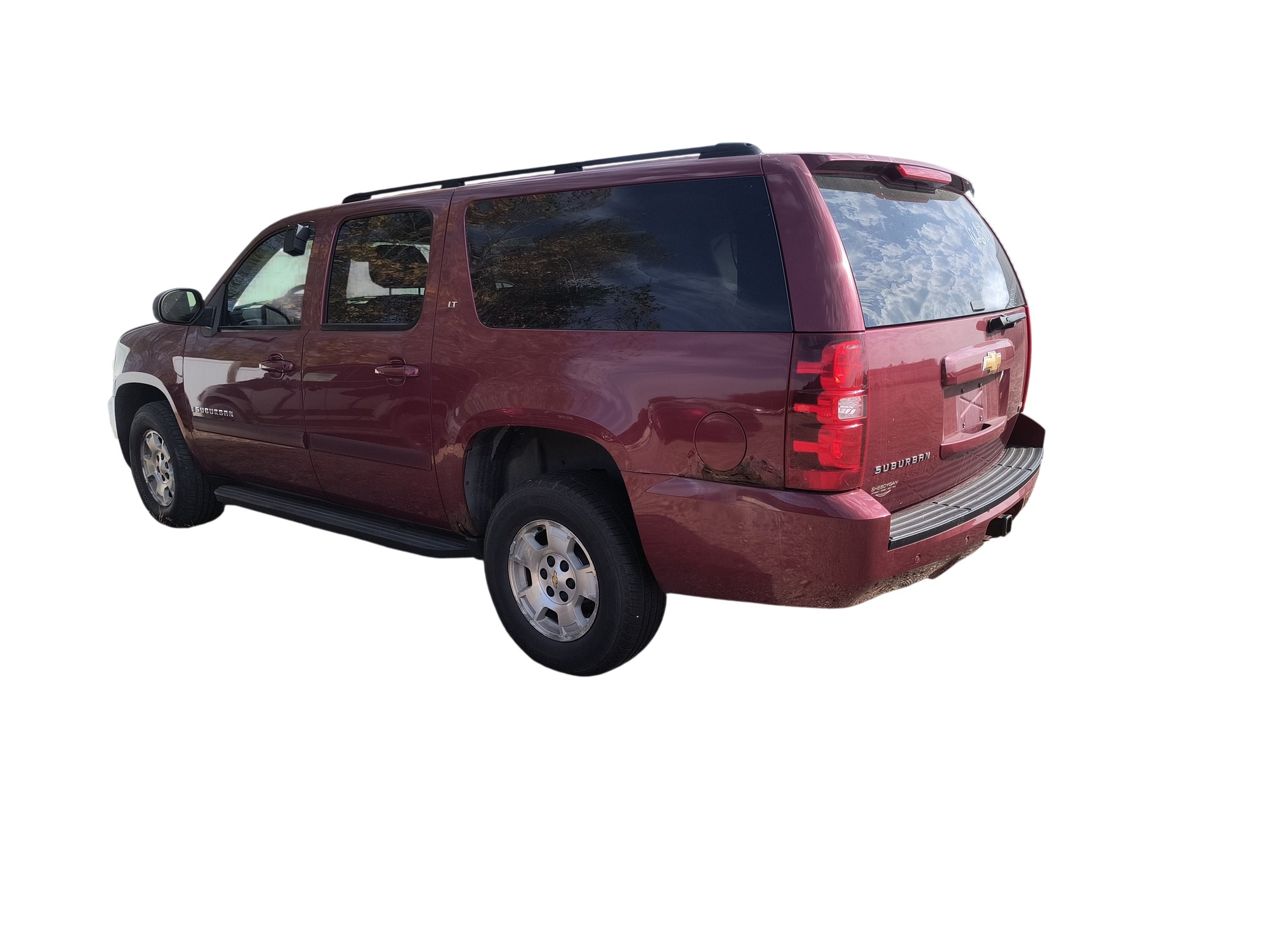 2007 chevrolet suburban lt1-1500-4wd with 240849 miles for sale near Elk River, Minnesota 106670_03_rear_driver_corner.jpg