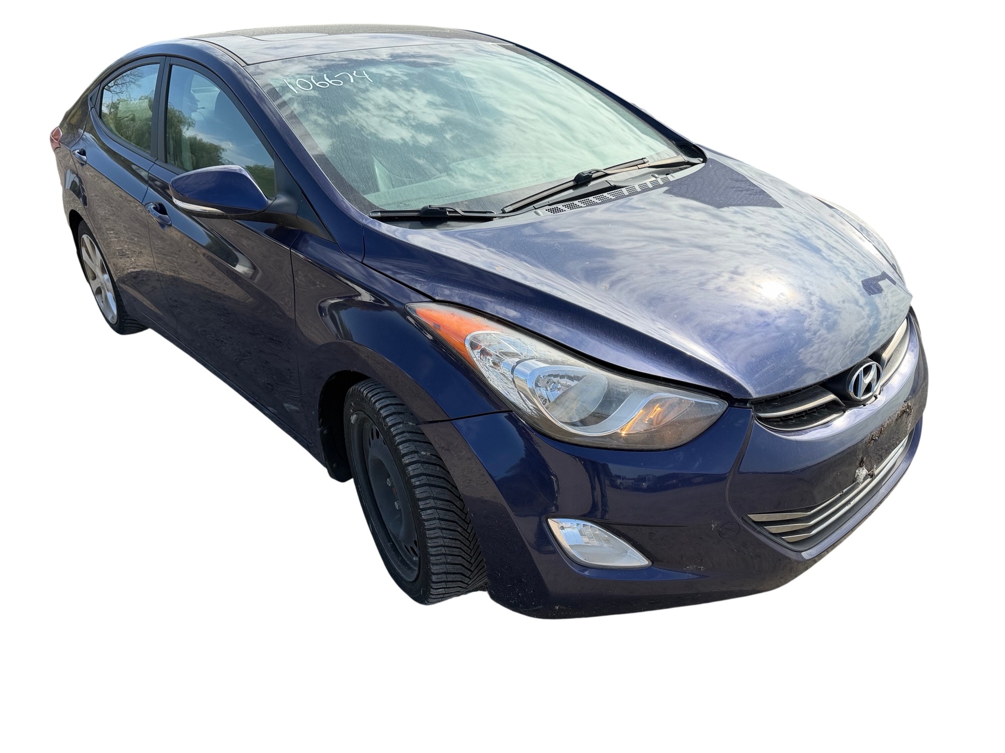 2013 hyundai elantra limited with 114604 miles for sale near Elk River, Minnesota 106674_07_pass_front_corner.jpg