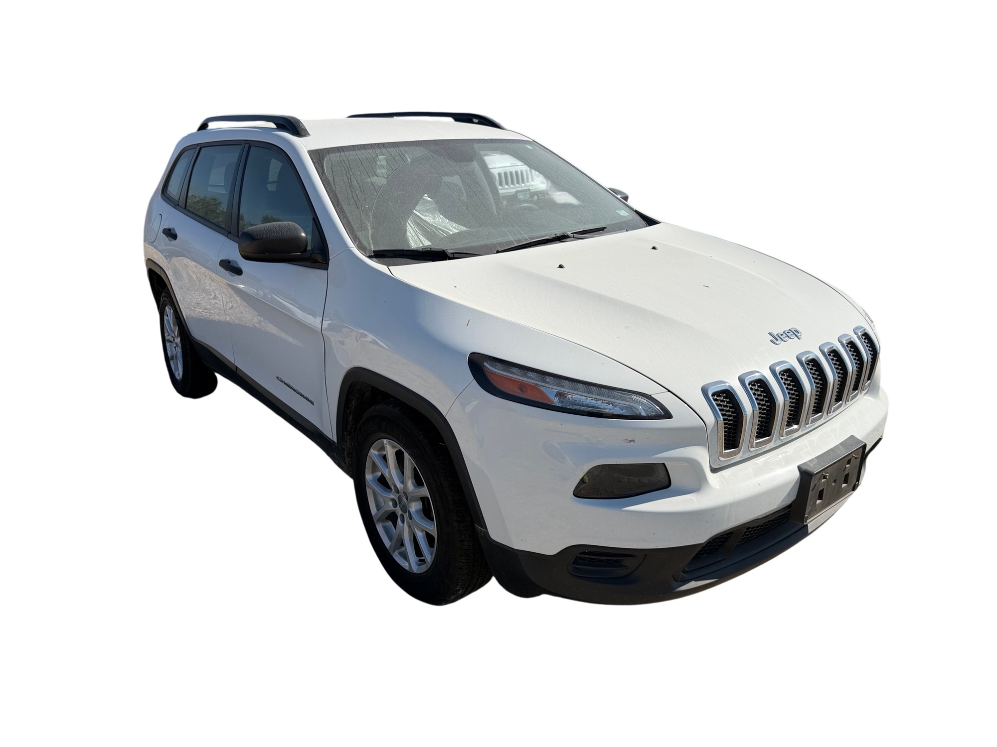 2015 jeep cherokee sport-4wd with 260455 miles for sale near St. Louis, Missouri 106683_07_pass_front_corner.jpg