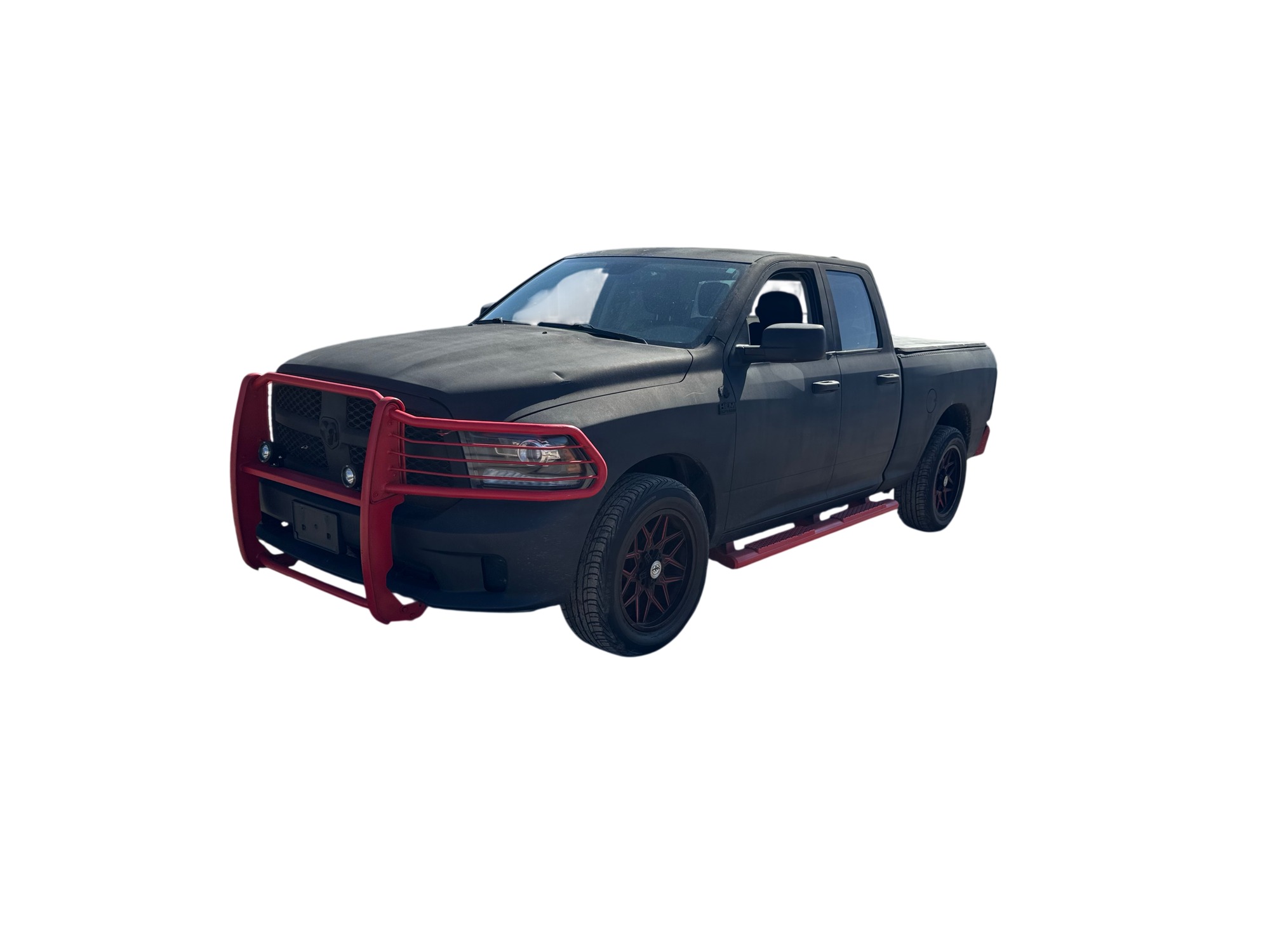 2014 ram 1500 tradesman-quad-cab-4wd with 109498 miles for sale near Elk River, Minnesota 106687_01_driver_front_corner.jpg