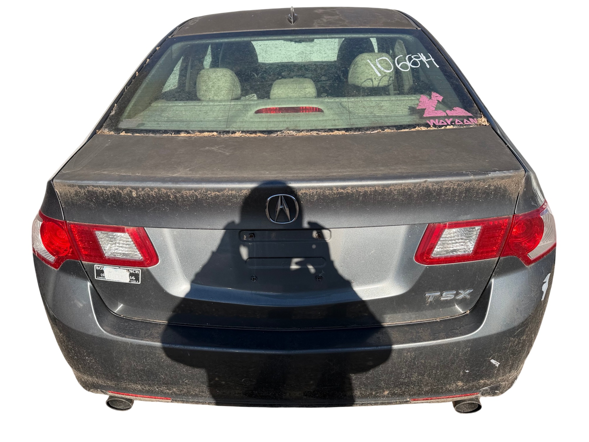 2010 acura tsx 5-speed-at with 228743 miles for sale near Elk River, Minnesota 106694_04_rear_end.jpg