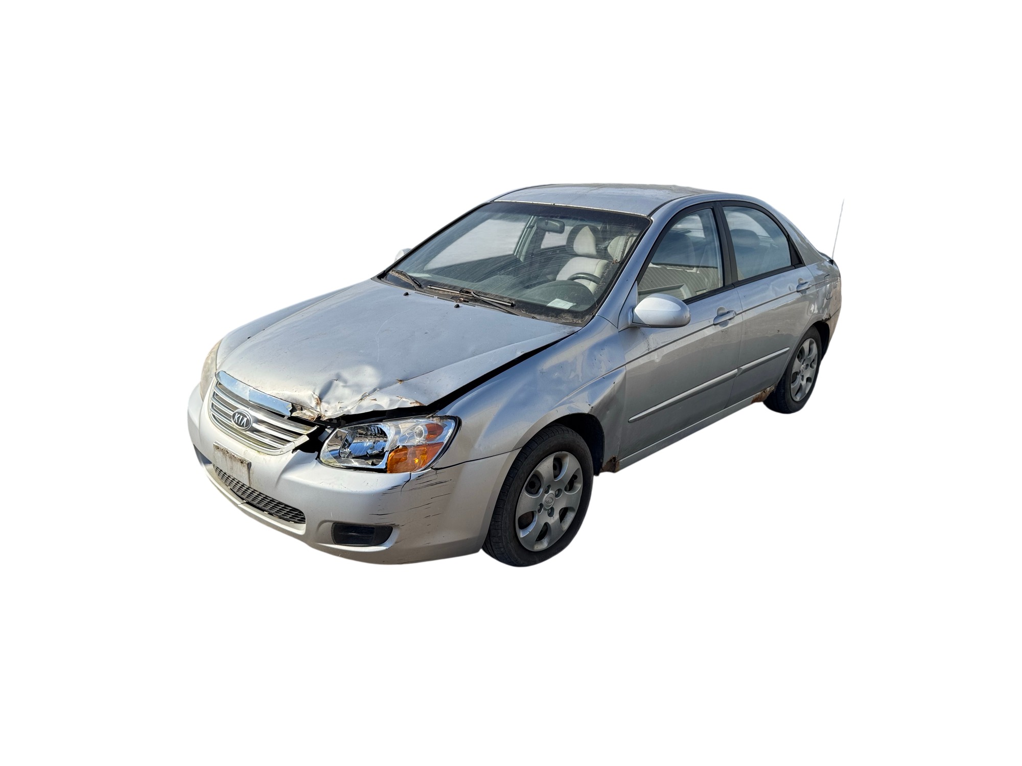 2007 kia spectra lx with 188719 miles for sale near Elk River, Minnesota 106695_01_driver_front_corner.jpg