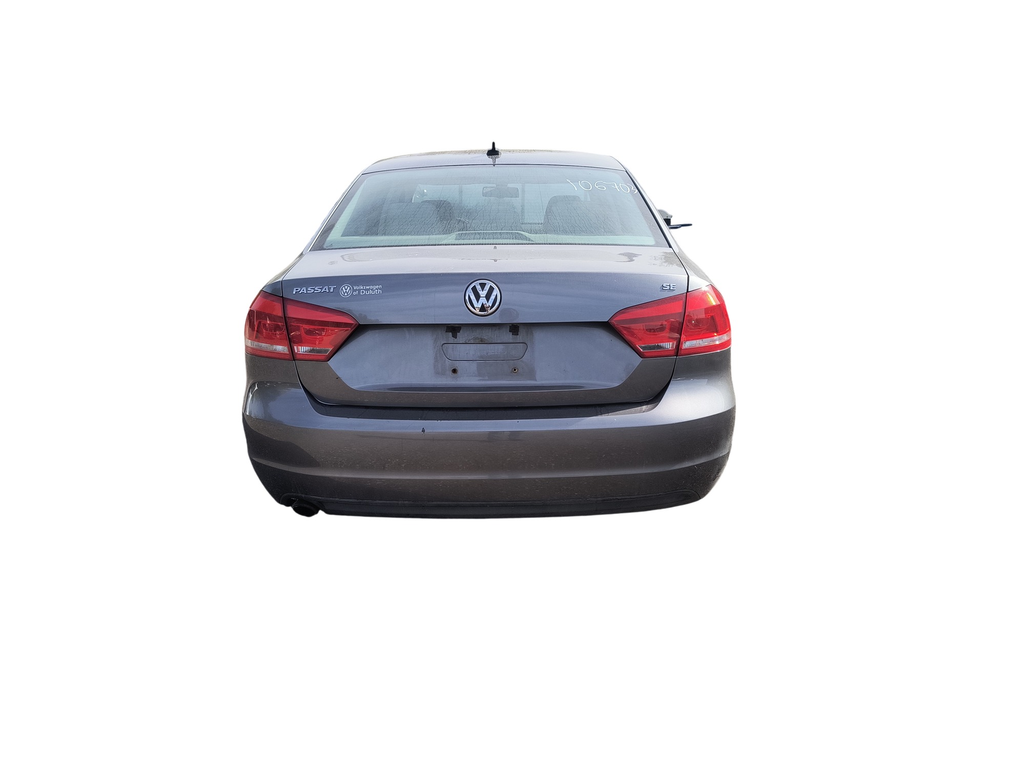 2012 volkswagen passat 2.5l-se-at with 146614 miles for sale near Elk River, Minnesota 106703_04_rear_end.jpg