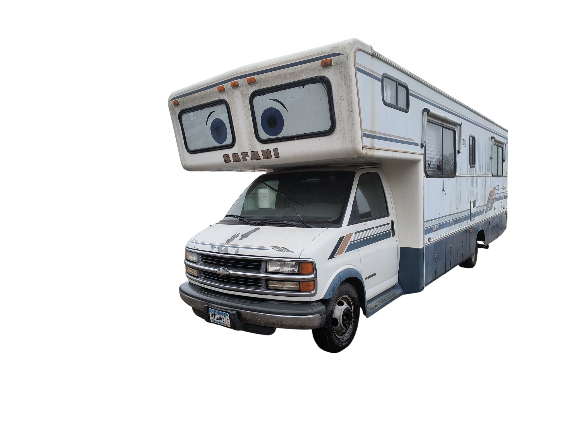 1998 chevrolet express g3500 with 49993 miles for sale near Elk River, Minnesota 106704_01_driver_front_corner.jpg
