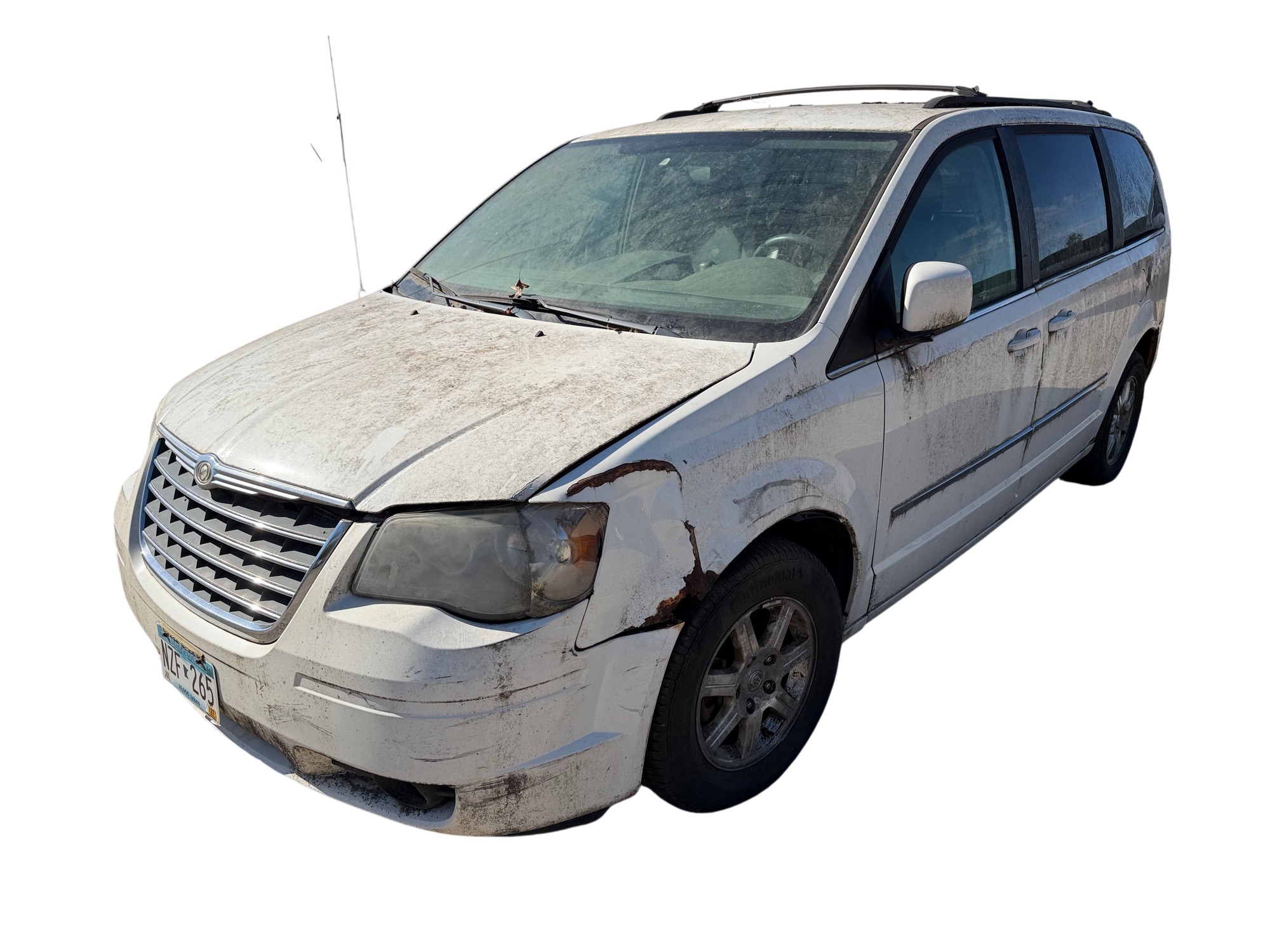 2009 chrysler town-and-country touring with 156827 miles for sale near Elk River, Minnesota 106715_01_driver_front_corner.jpg