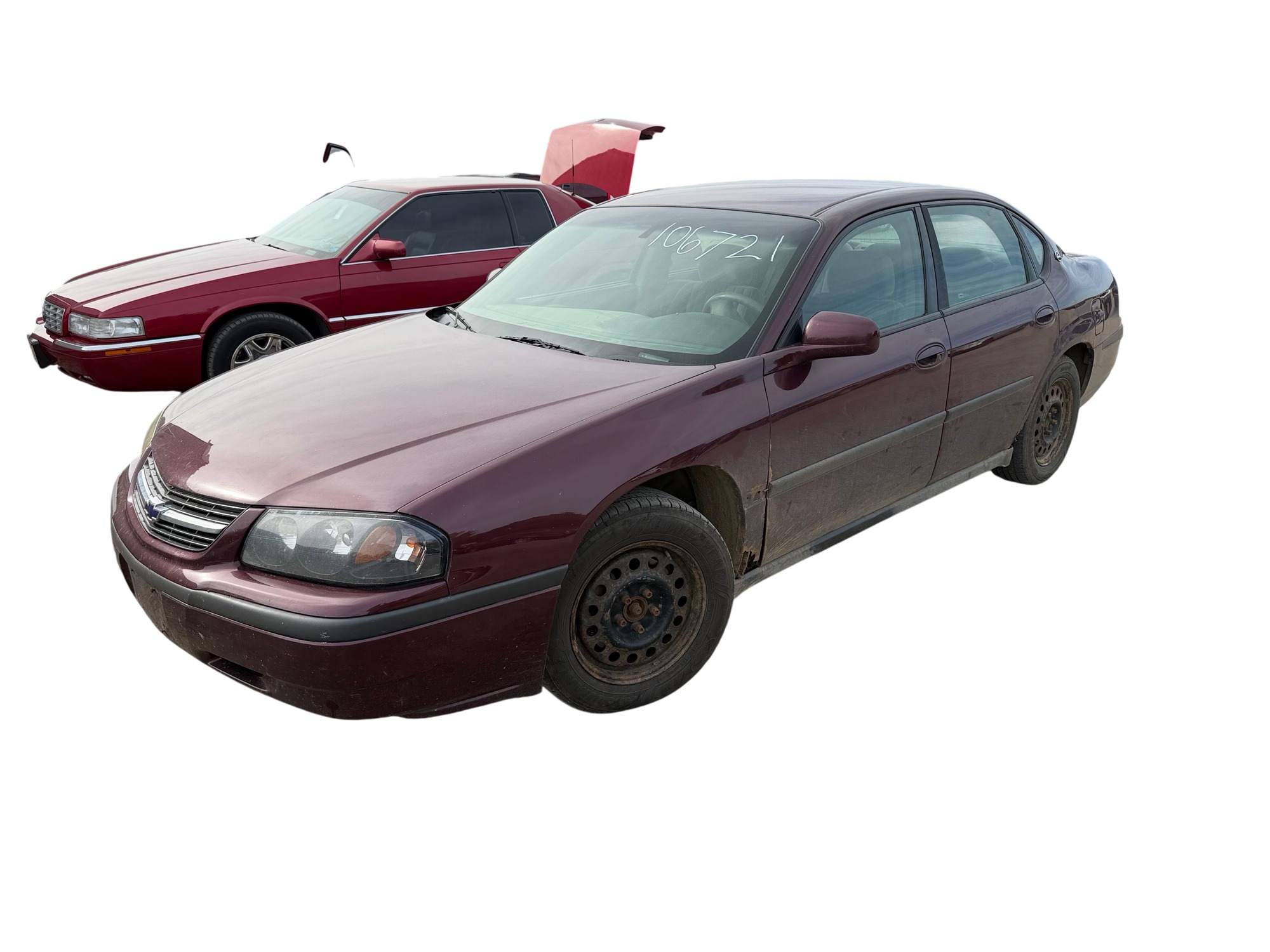 2003 chevrolet impala base with 320815 miles for sale near Elk River, Minnesota 106721_01_driver_front_corner.jpg