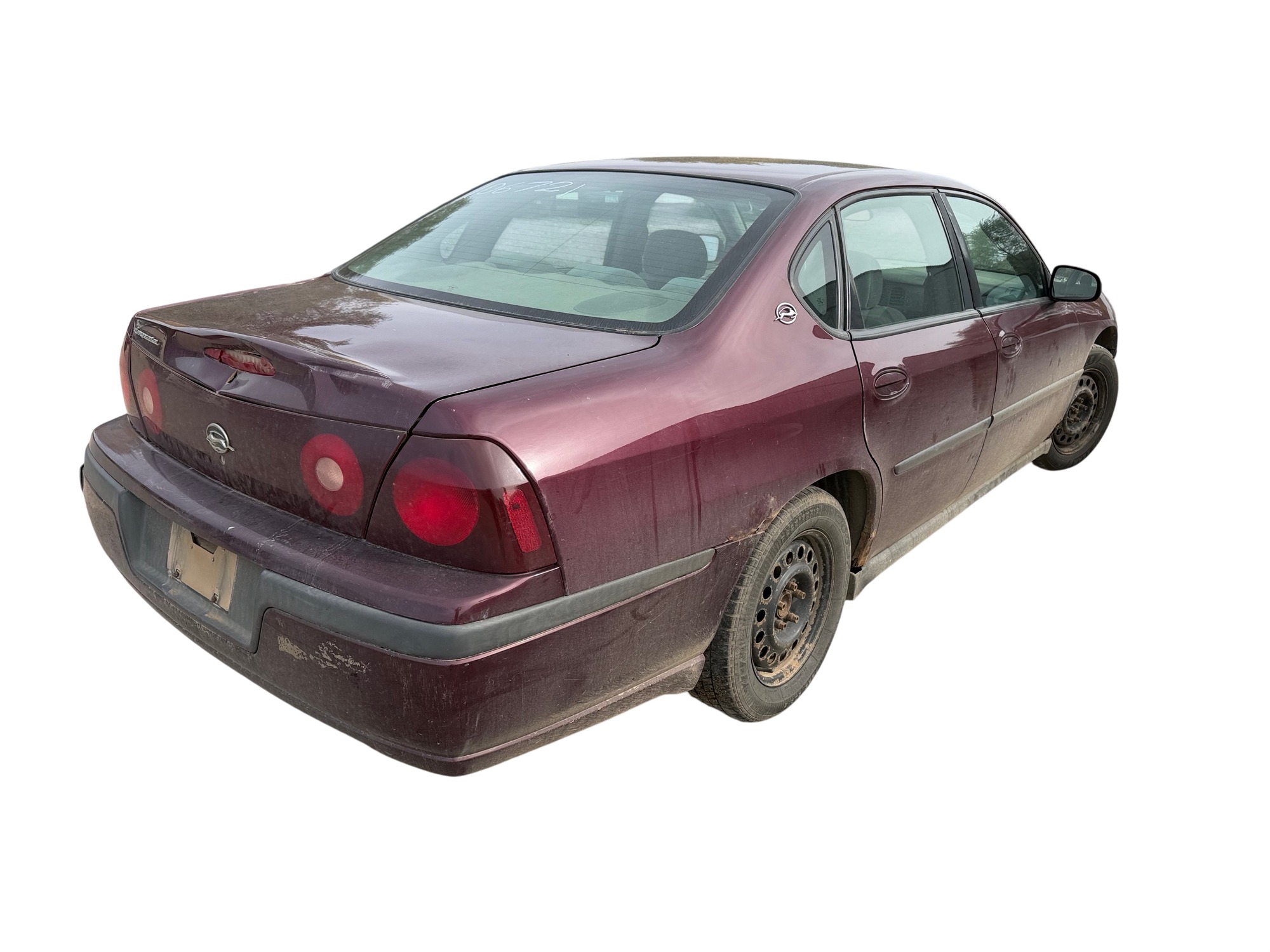 2003 chevrolet impala base with 320815 miles for sale near Elk River, Minnesota 106721_05_pass_rear_corner.jpg
