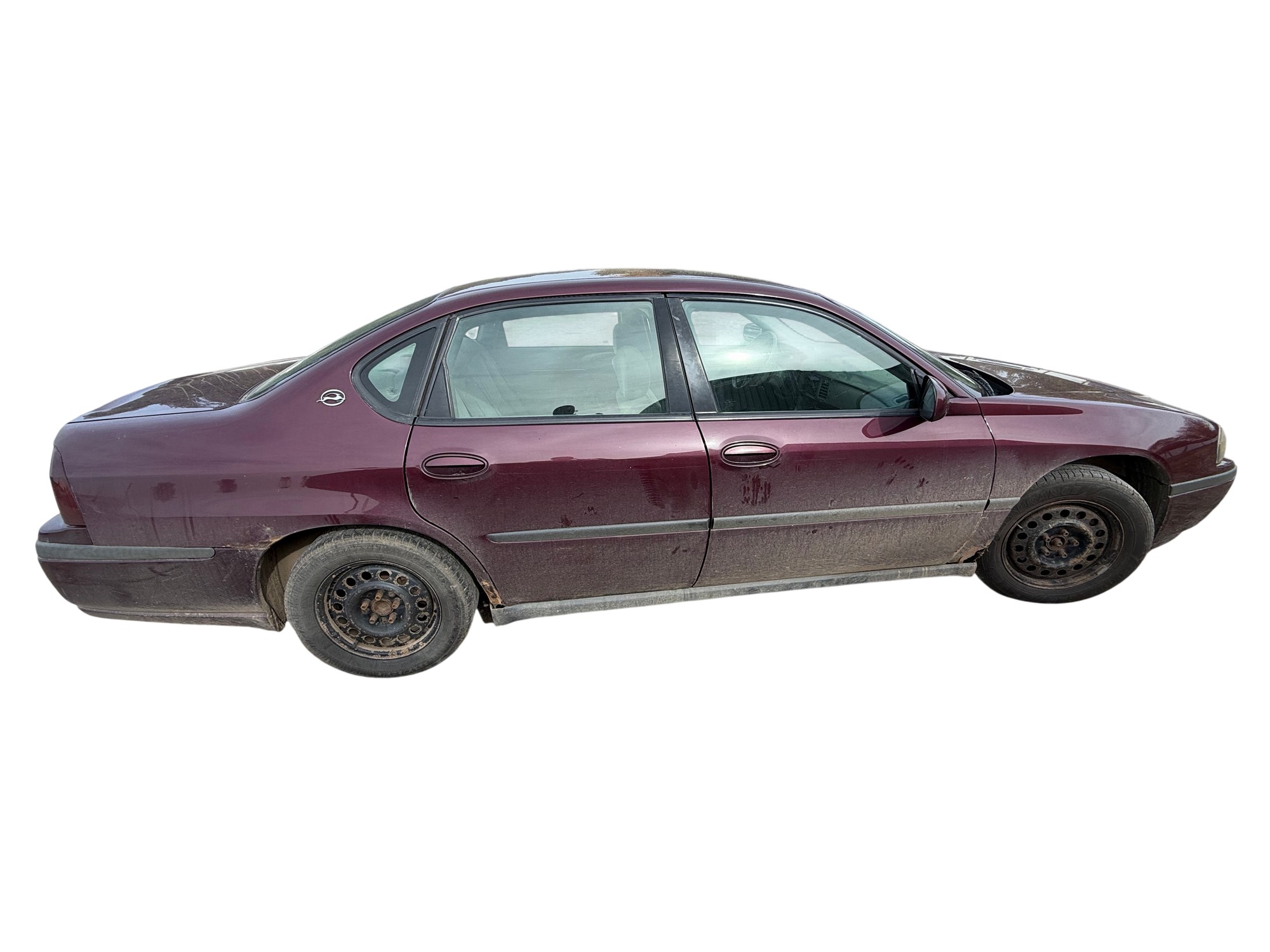 2003 chevrolet impala base with 320815 miles for sale near Elk River, Minnesota 106721_06_pass_side.jpg