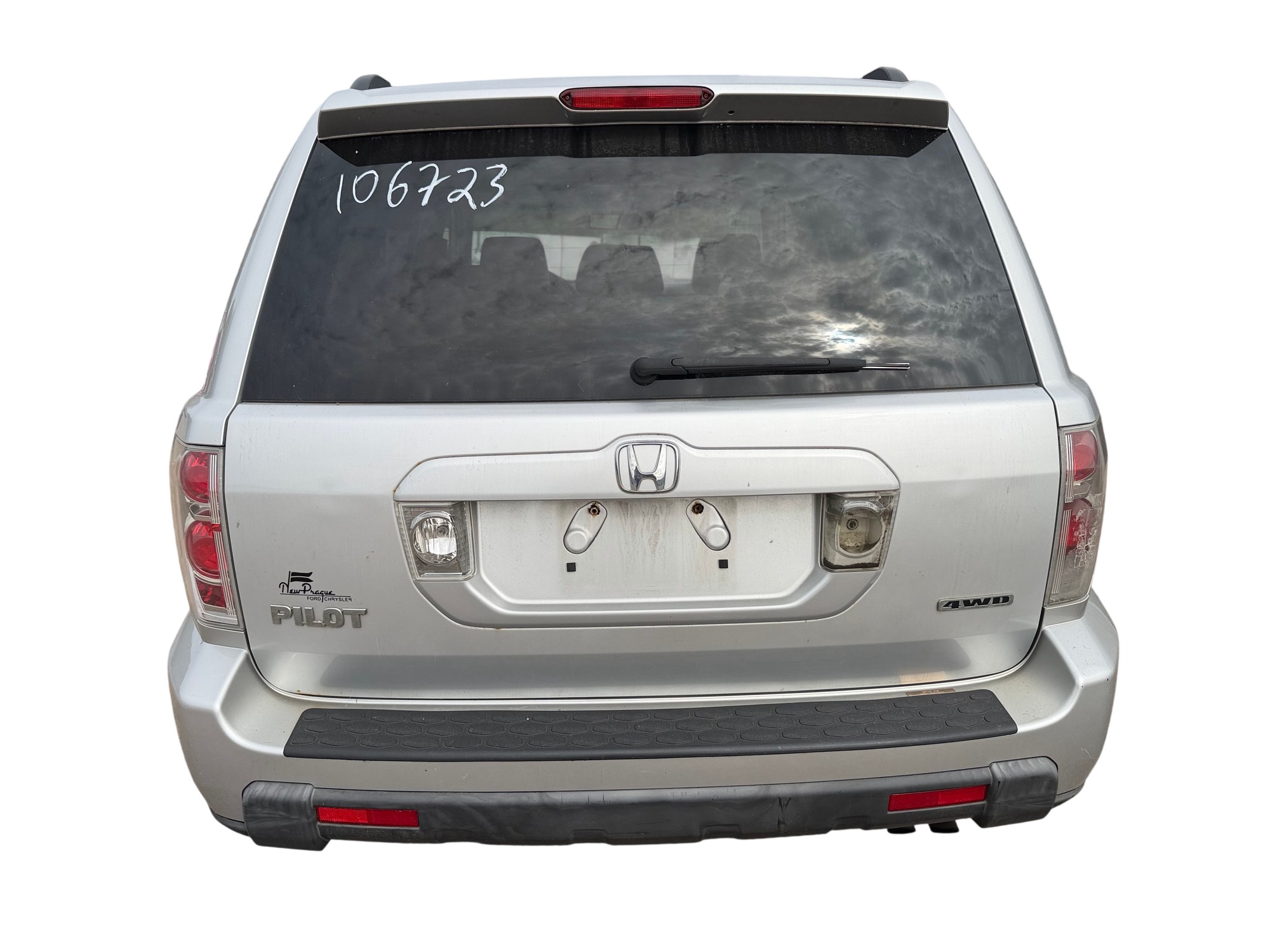 2008 honda pilot ex-l-4wd-at with 303368 miles for sale near Elk River, Minnesota 106723_04_rear_end.jpg