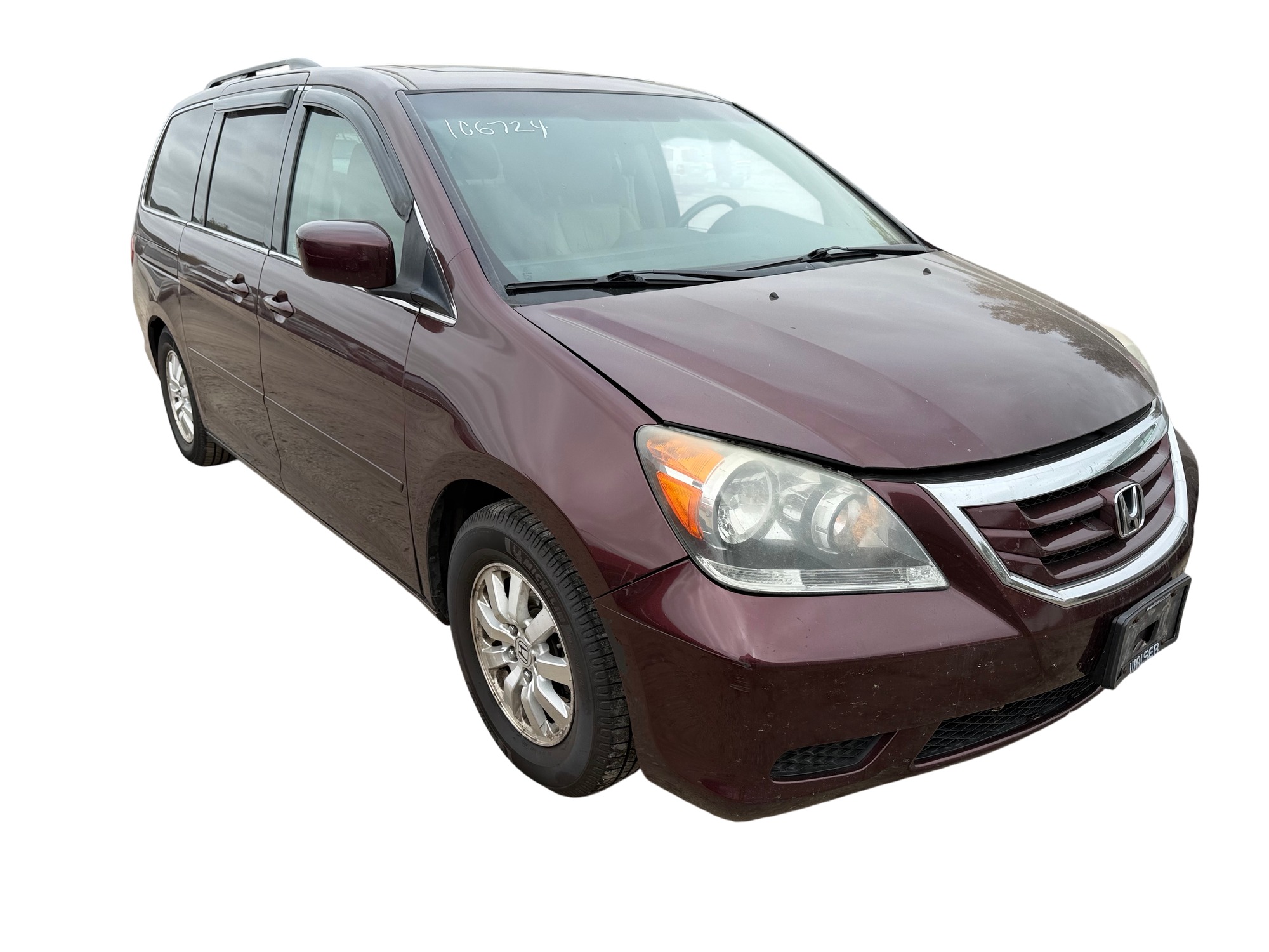 2010 honda odyssey ex-l with 204246 miles for sale near Elk River, Minnesota 106724_07_pass_front_corner.jpg