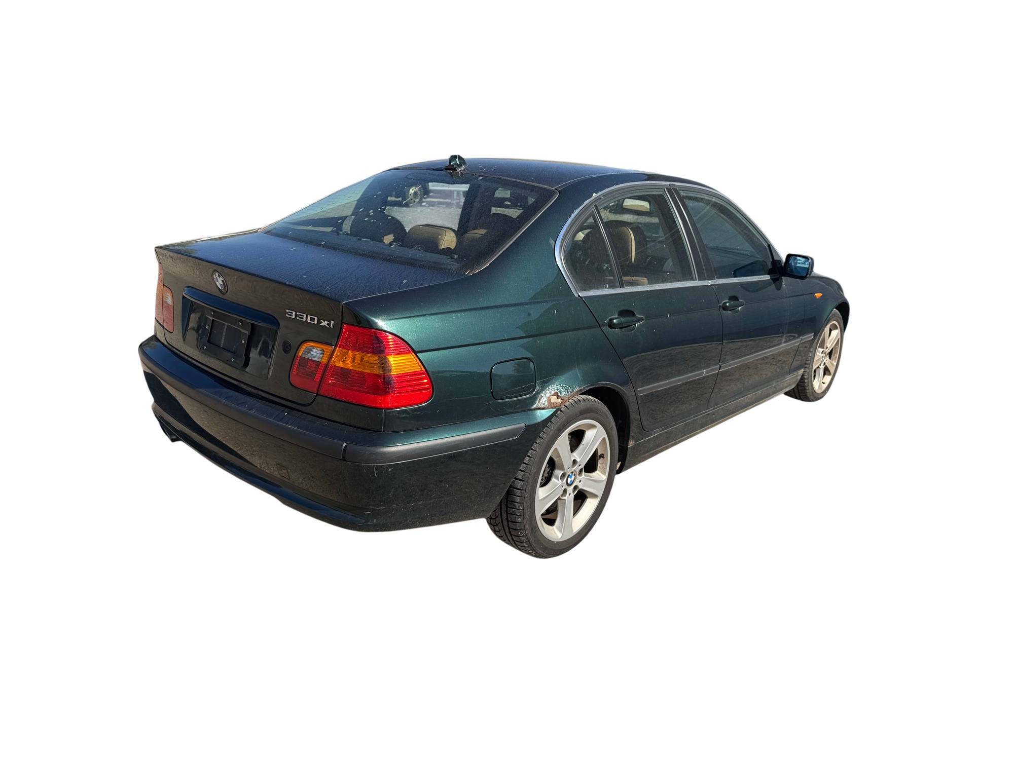 2005 bmw 3-series 330xi-sedan with 184119 miles for sale near Elk River, Minnesota 106728_05_pass_rear_corner.jpg