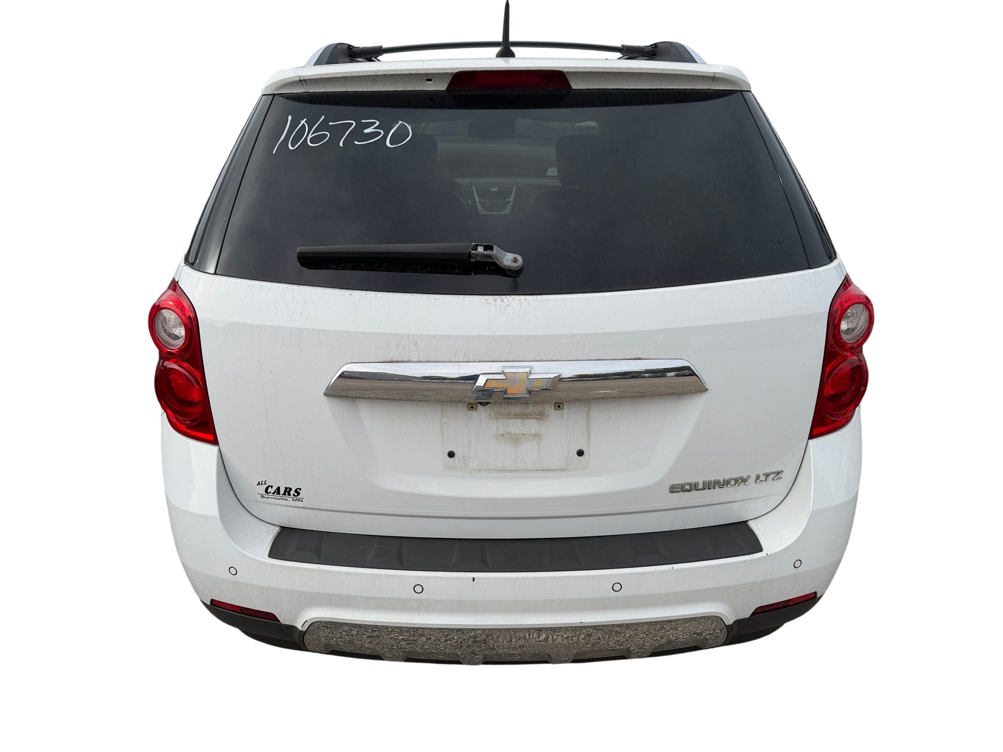 2011 chevrolet equinox ltz-2wd with 105523 miles for sale near Elk River, Minnesota 106730_04_rear_end.jpg