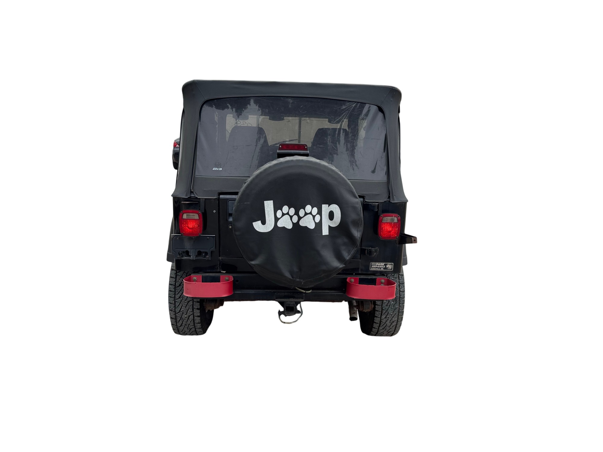 1995 jeep wrangler s with 122426 miles for sale near Elk River, Minnesota 106738_04_rear_end.jpg