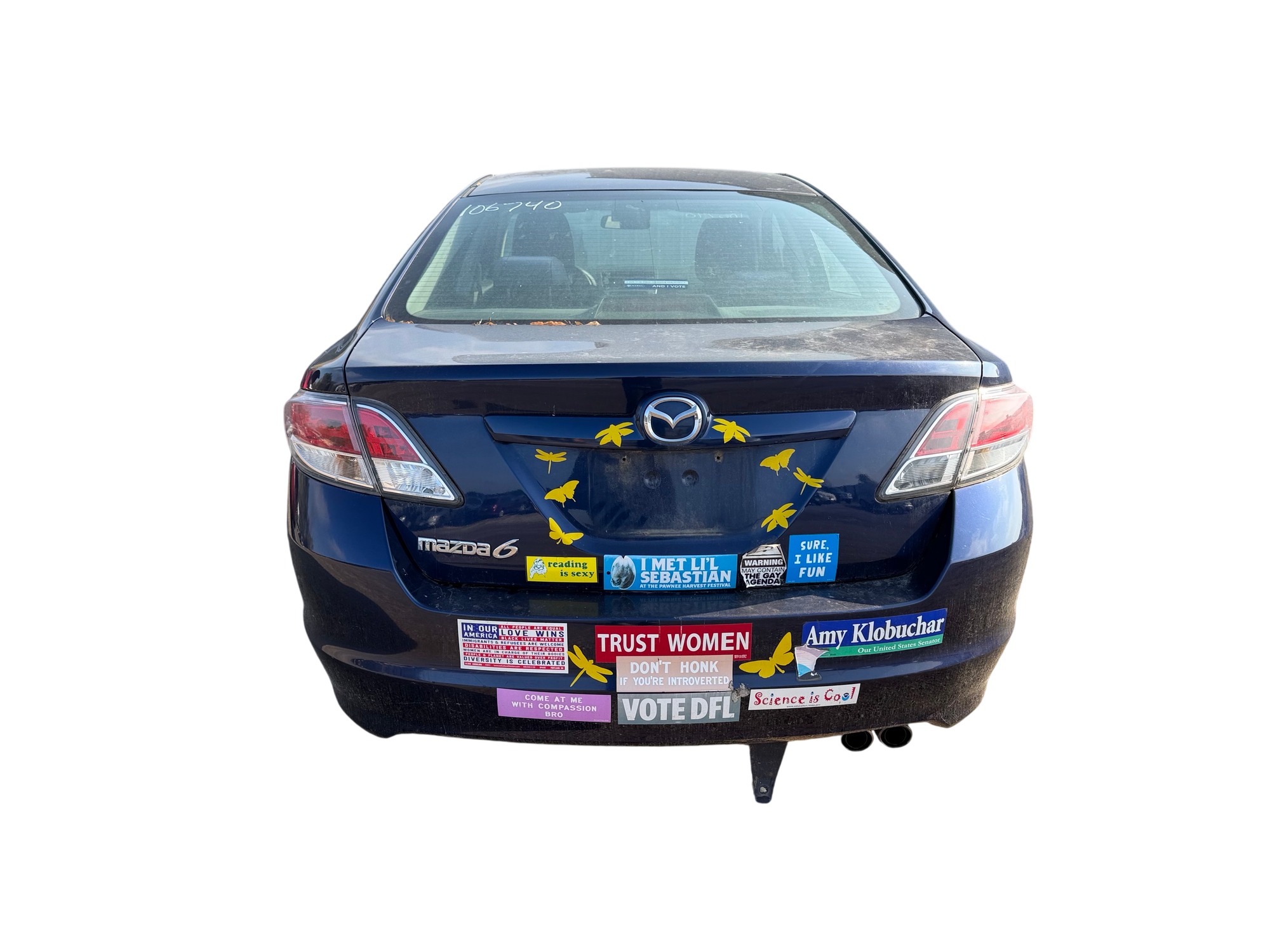 2011 mazda mazda6 i-touring with 280353 miles for sale near Elk River, Minnesota 106740_04_rear_end.jpg