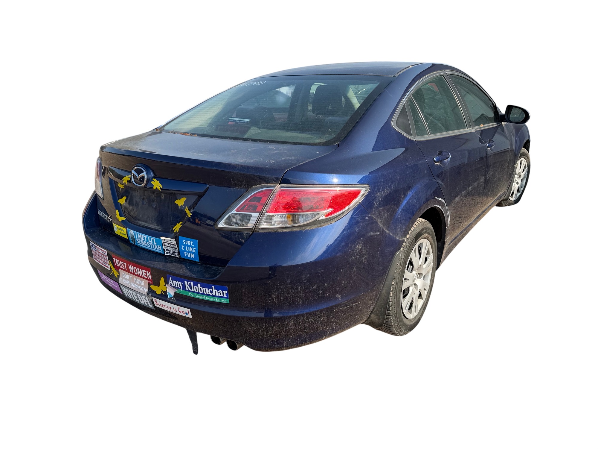 2011 mazda mazda6 i-touring with 280353 miles for sale near Elk River, Minnesota 106740_05_pass_rear_corner.jpg