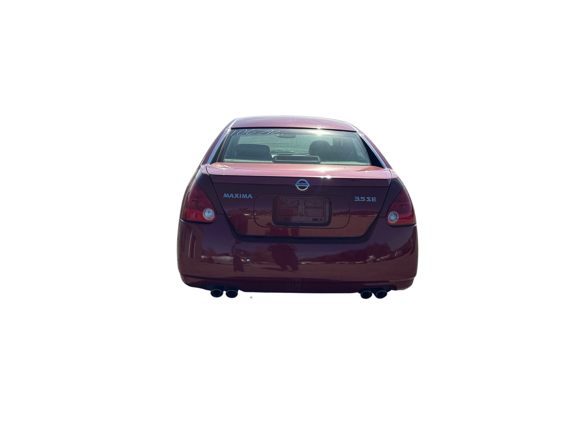 2004 nissan maxima se with 64495 miles for sale near Elk River, Minnesota 106792_04_rear_end.jpg
