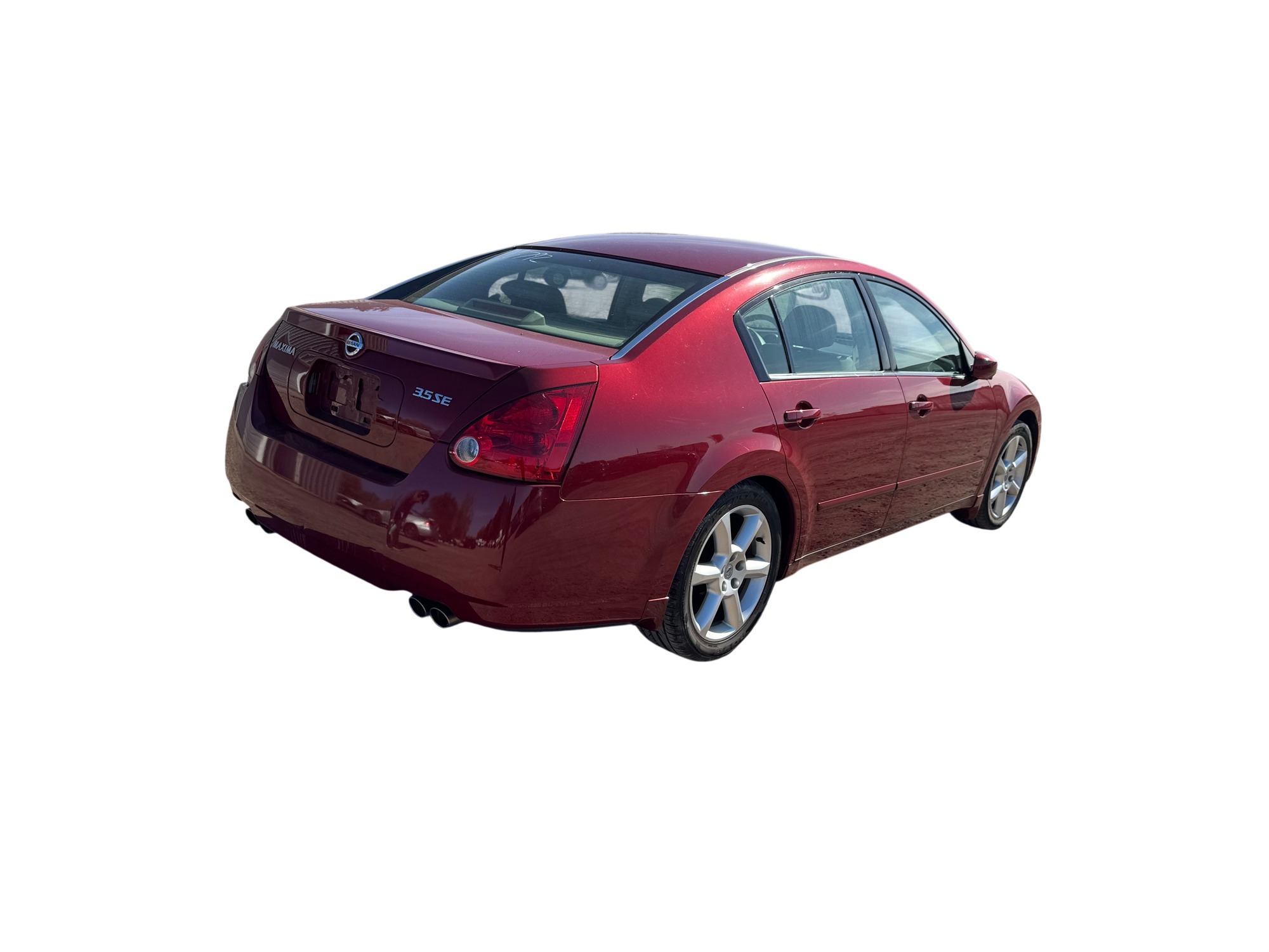 2004 nissan maxima se with 64495 miles for sale near Elk River, Minnesota 106792_05_pass_rear_corner.jpg