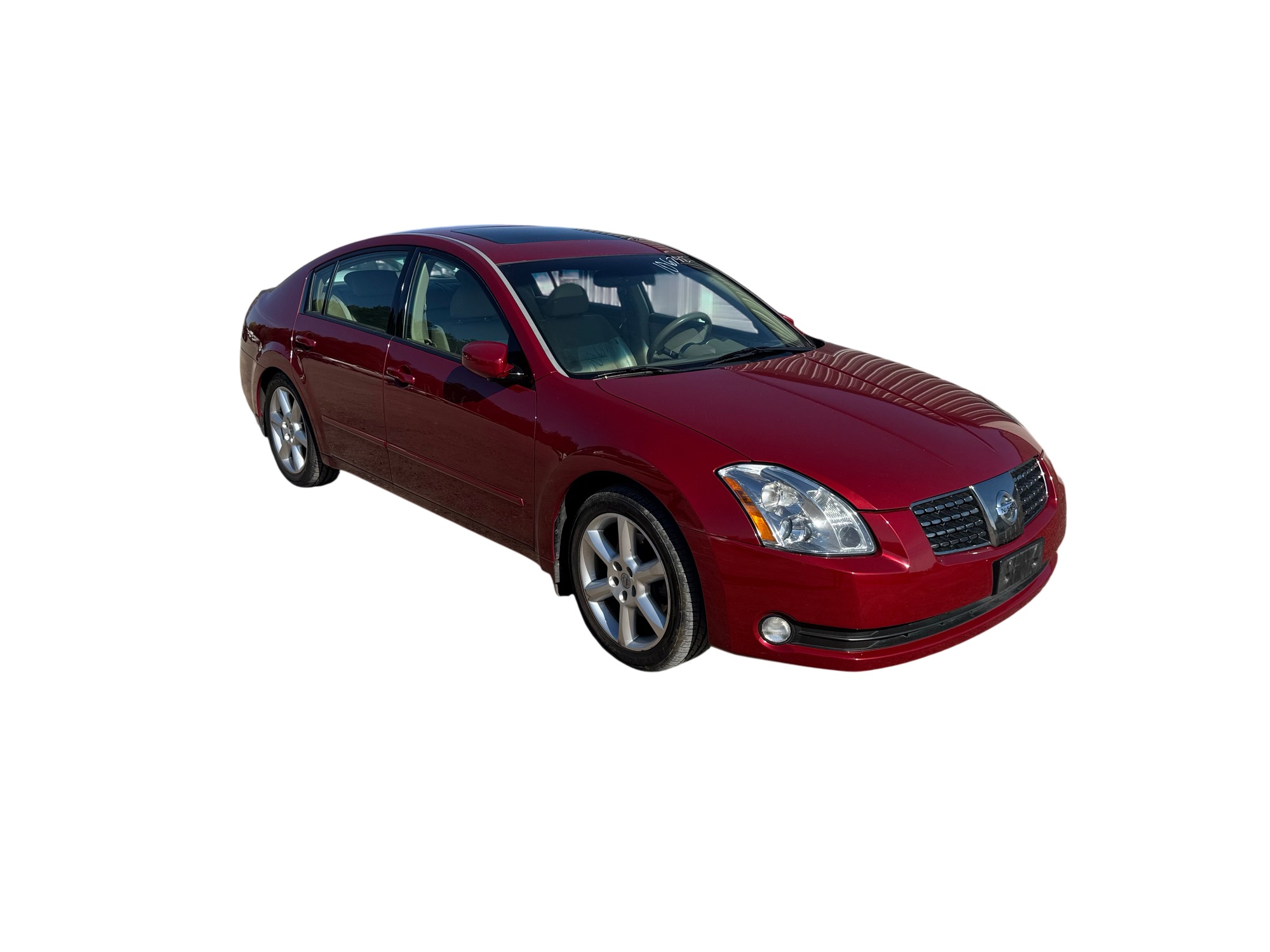 2004 nissan maxima se with 64495 miles for sale near Elk River, Minnesota 106792_07_pass_front_corner.jpg