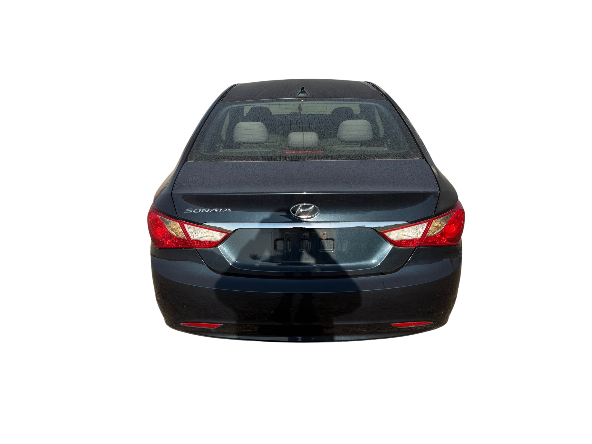 2012 hyundai sonata gls-manual with 248219 miles for sale near St. Louis, Missouri 106795_04_rear_end.jpg