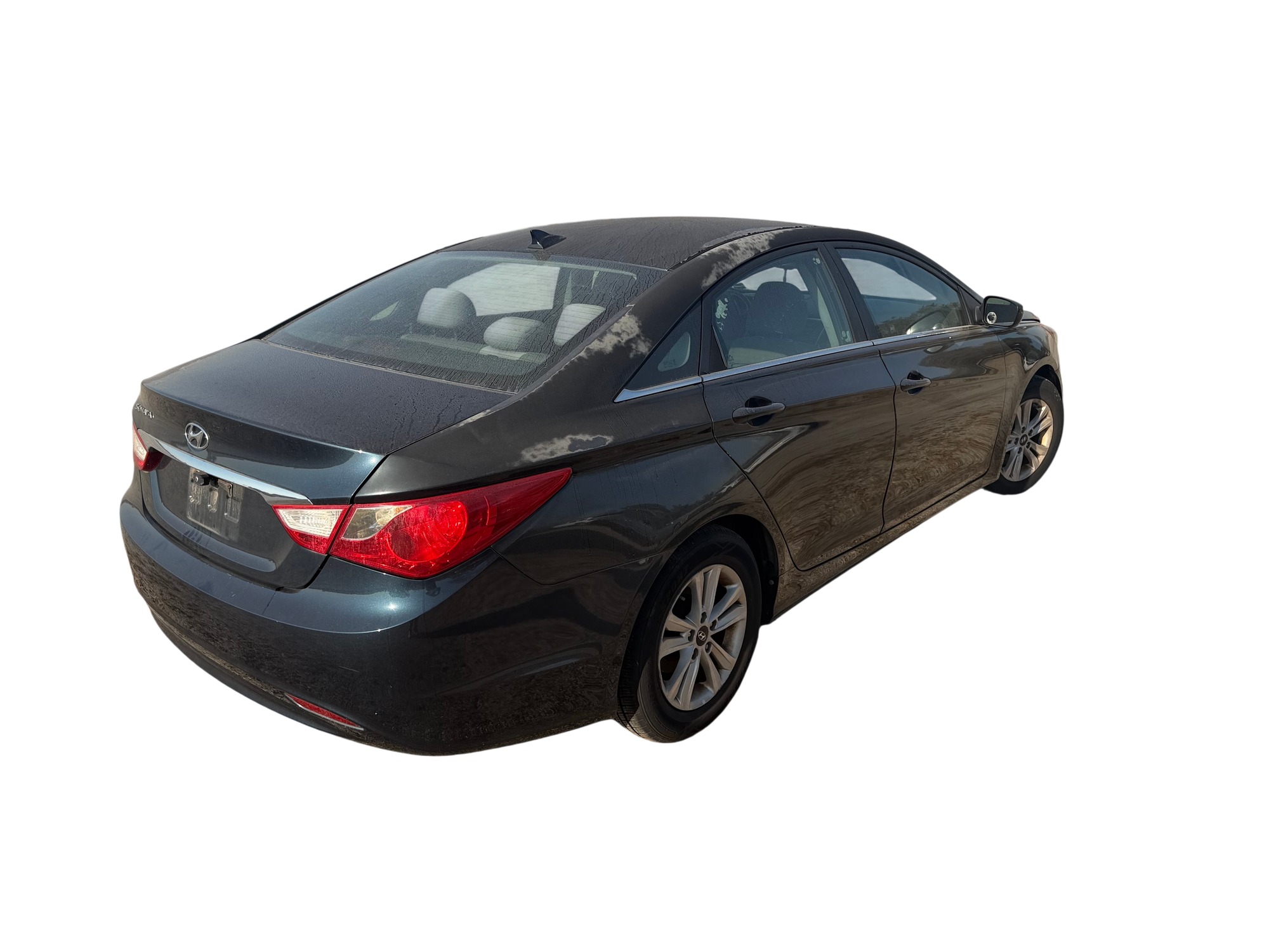 2012 hyundai sonata gls-manual with 248219 miles for sale near St. Louis, Missouri 106795_05_pass_rear_corner.jpg