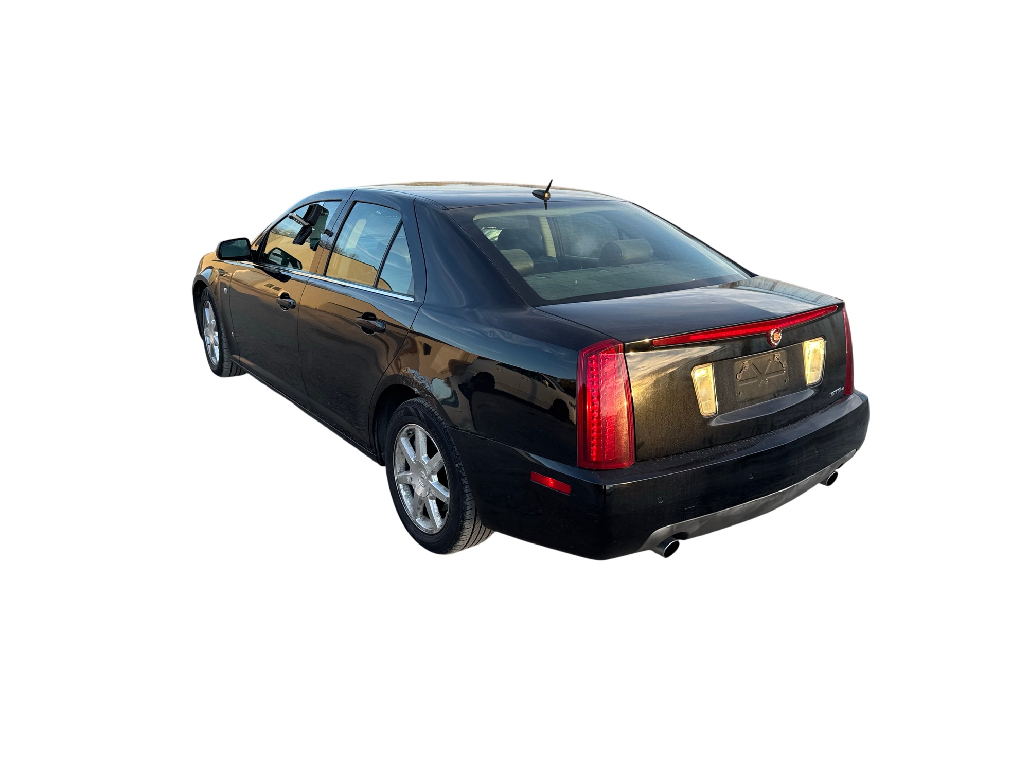 2007 cadillac sts v6 with 143440 miles for sale near Elk River, Minnesota 106813_03_rear_driver_corner.jpg