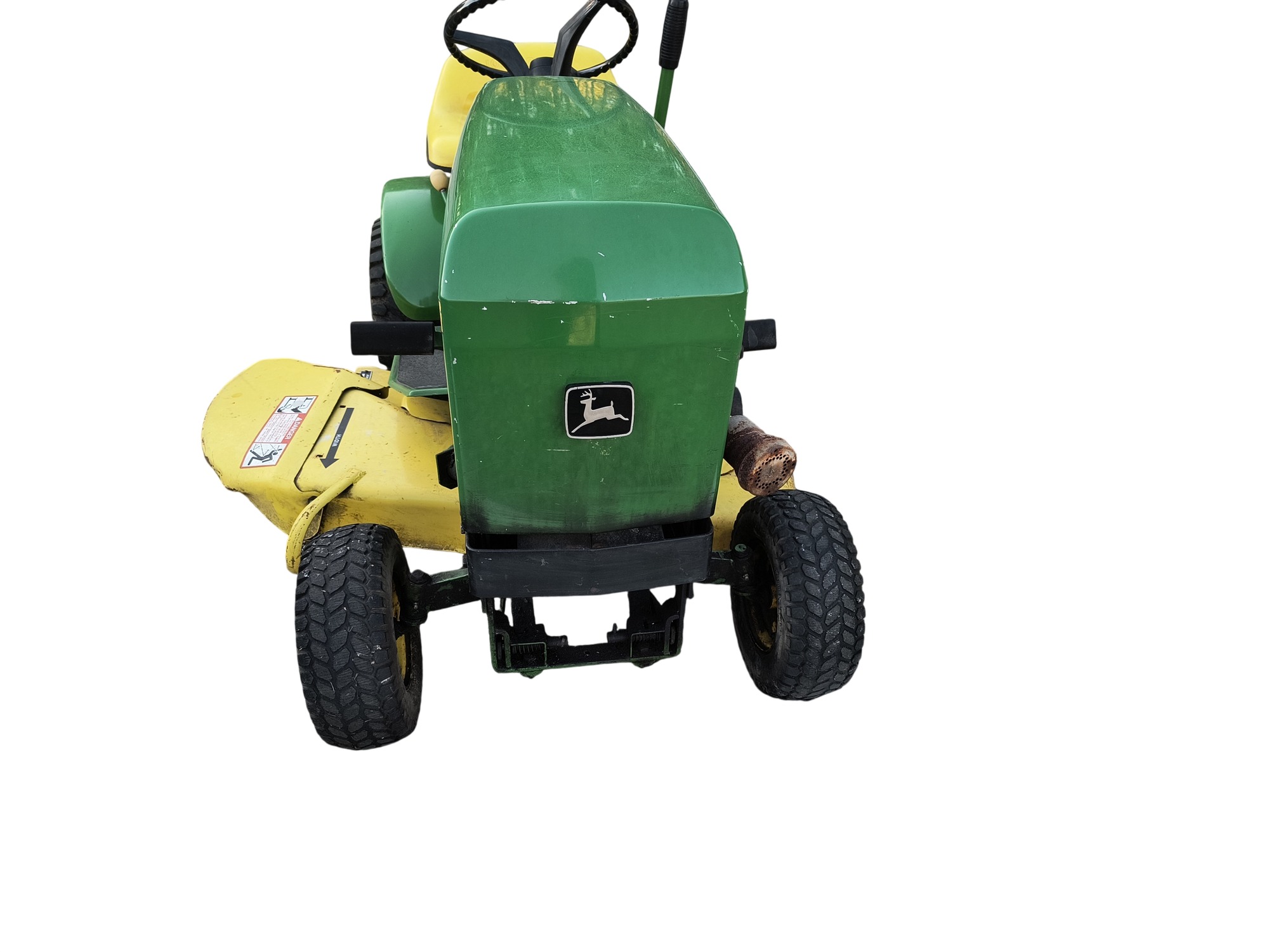 2000 john-deere series-100-lawn-tractor for sale near Elk River, Minnesota 106817_08_front_end.jpg